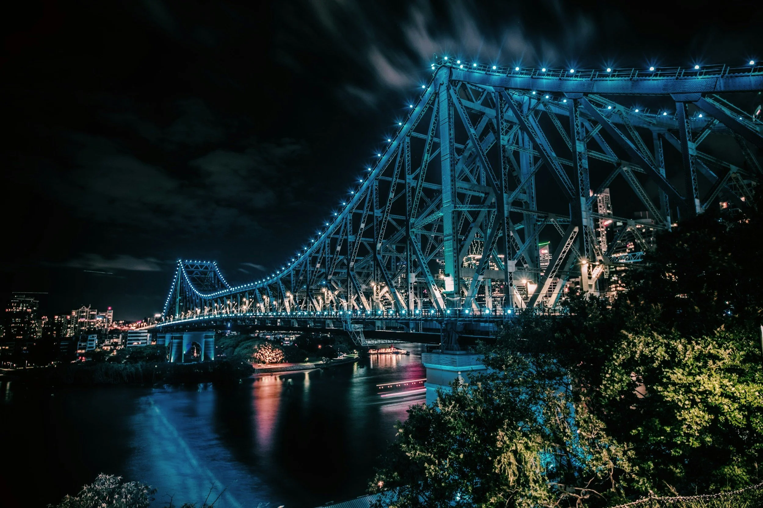 Story Bridge in Brisbane, Queensland, Australia