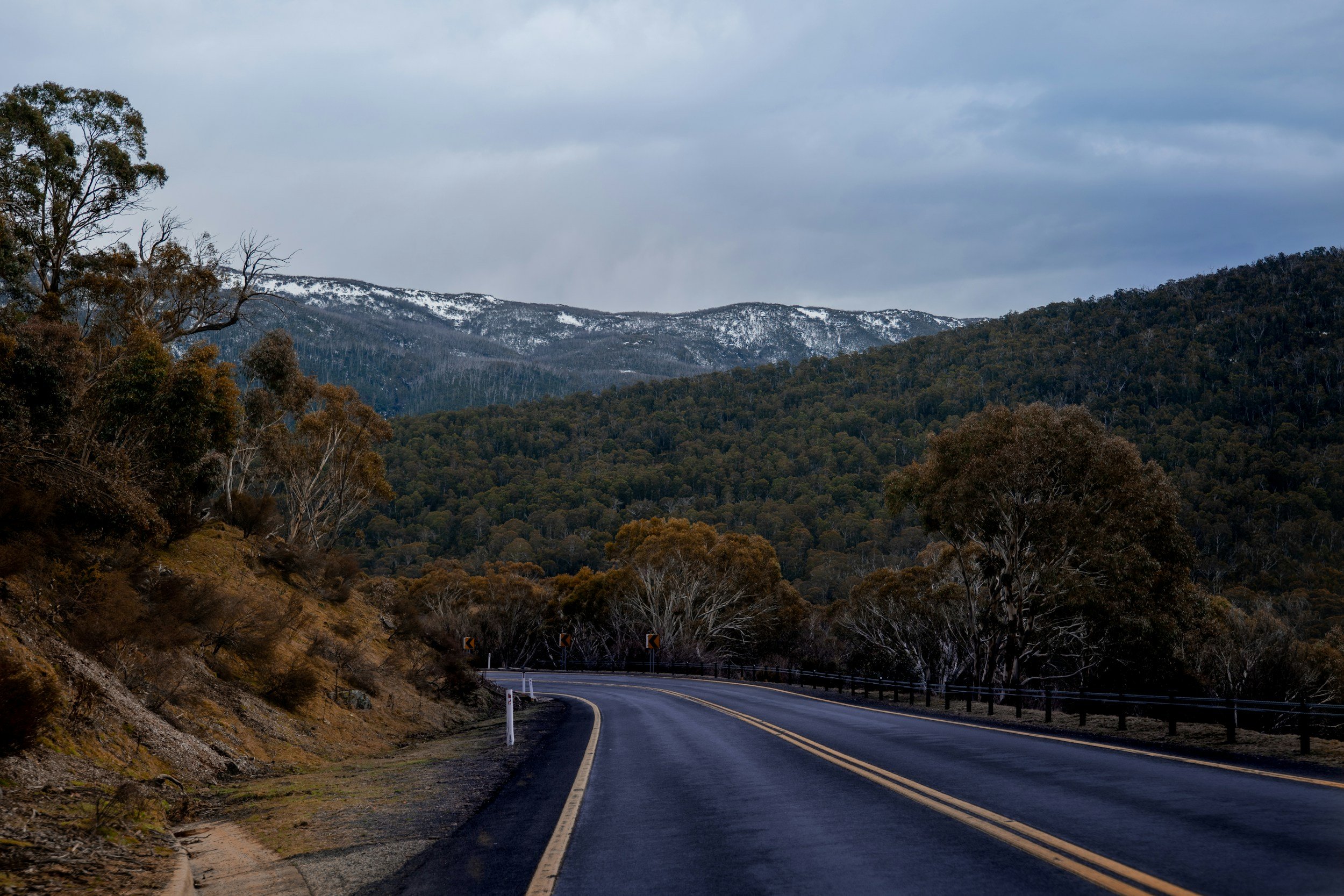 A road near Jindabyne, New South Wales