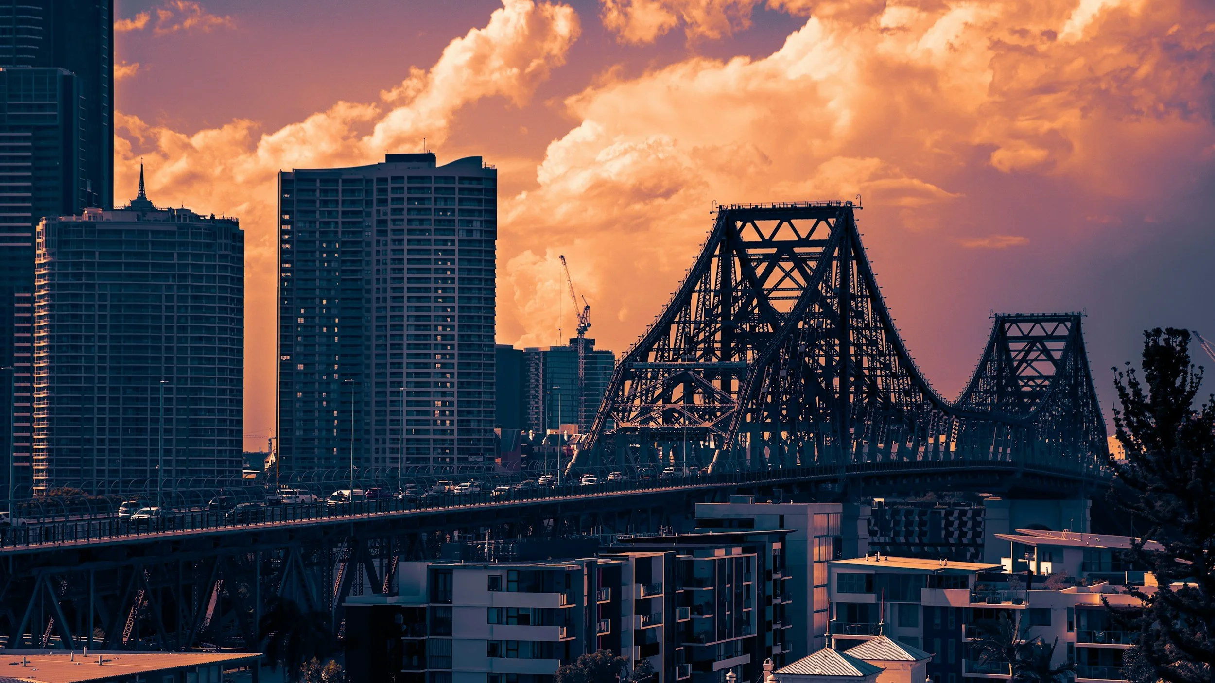 Story Bridge in Brisbane, Queensland, Australia