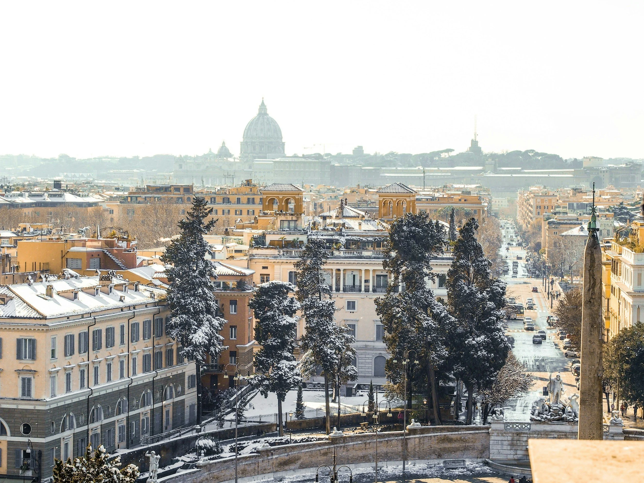 Rome in winter