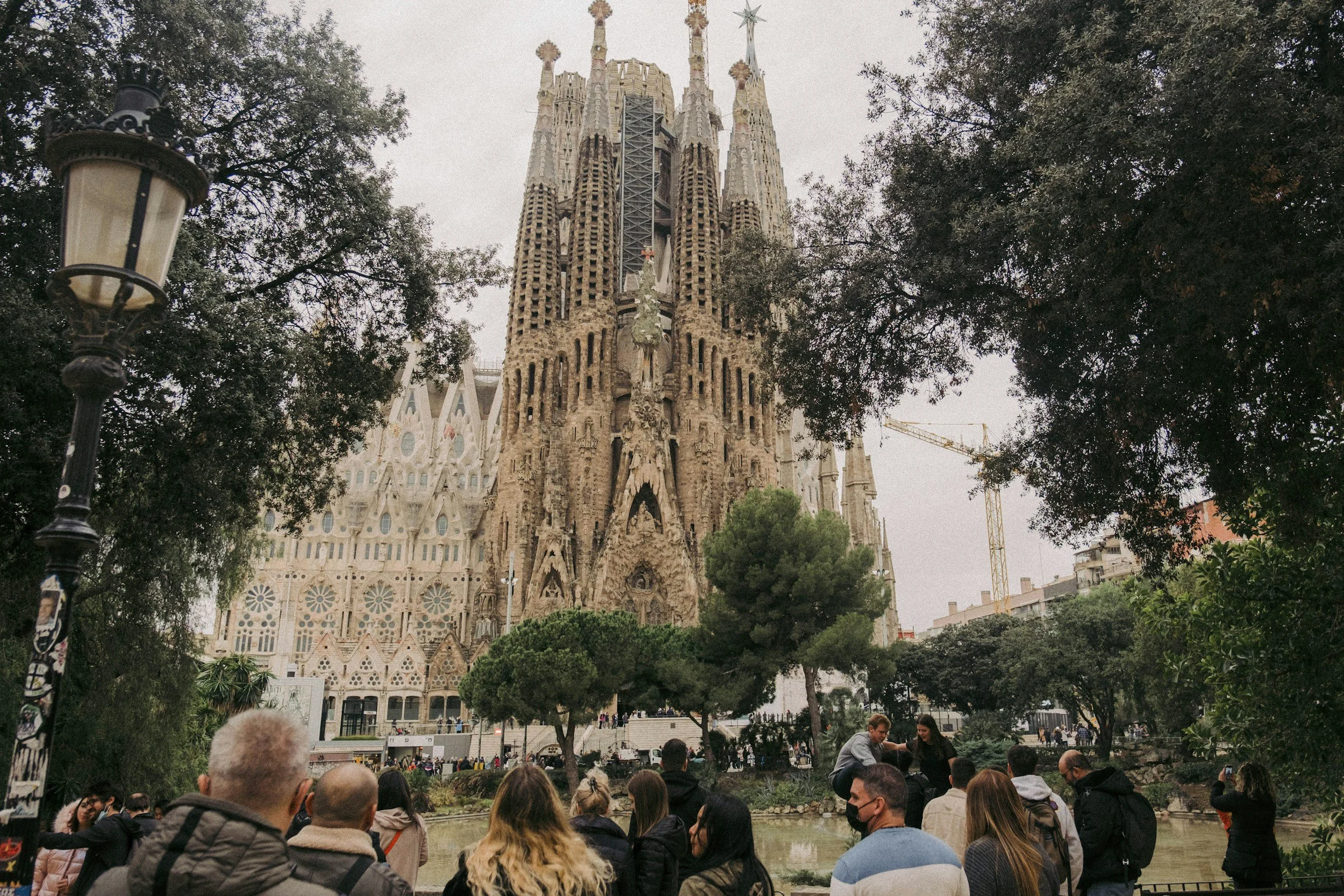 Sagrada Familia in Barcelona, Spain
