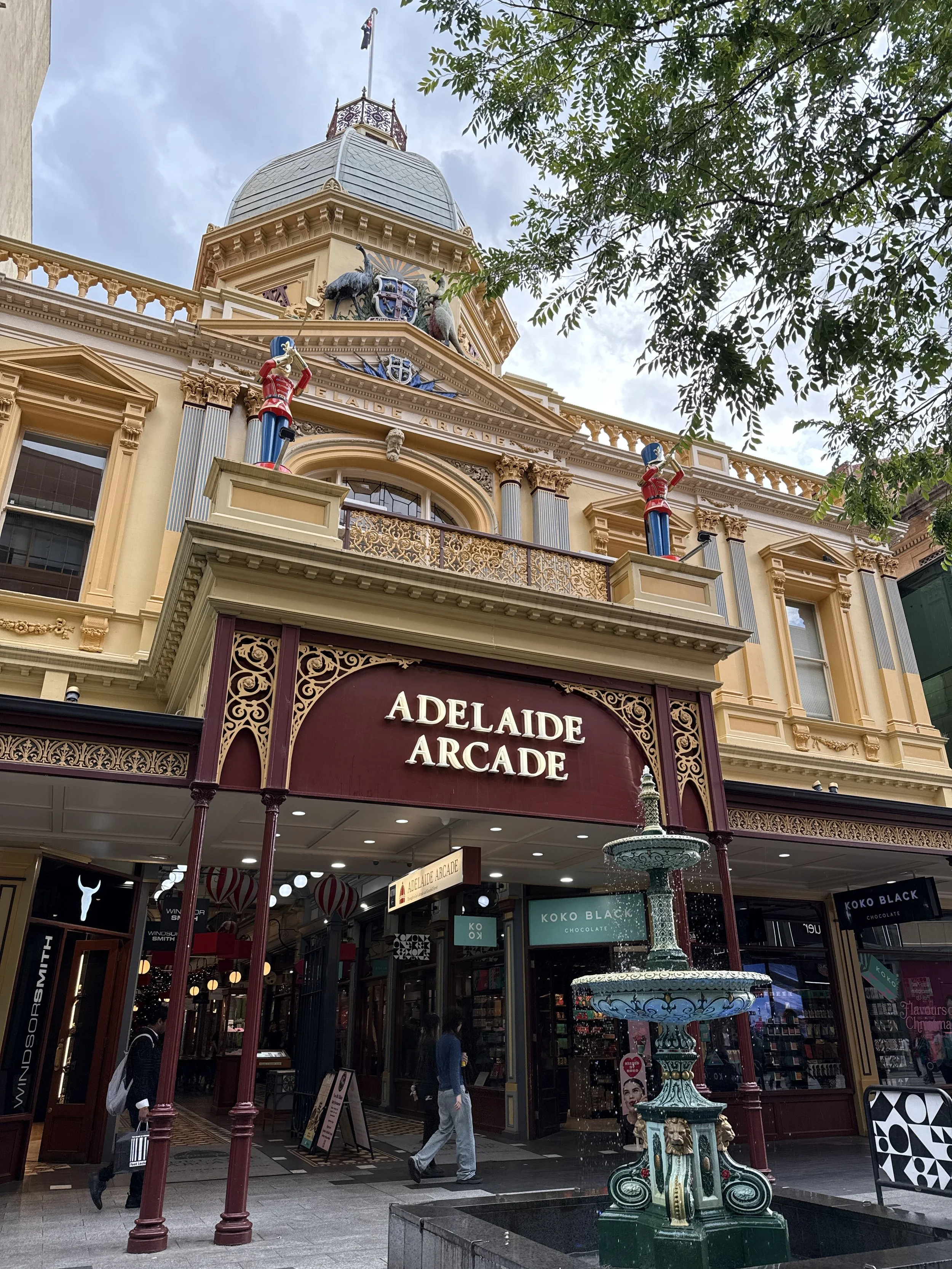 Rundle Mall in Adelaide, South Australia, Australia