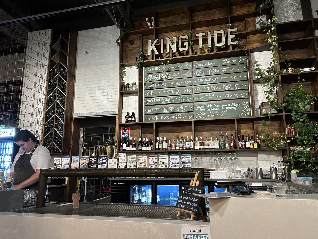 A brewery in Coffs Harbour, New South Wales, Australia