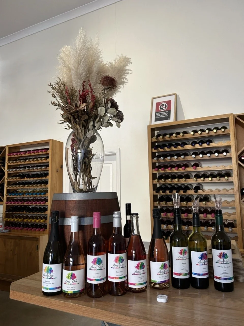A cellar door at a winery in Mudgee, New South Wales, Australia