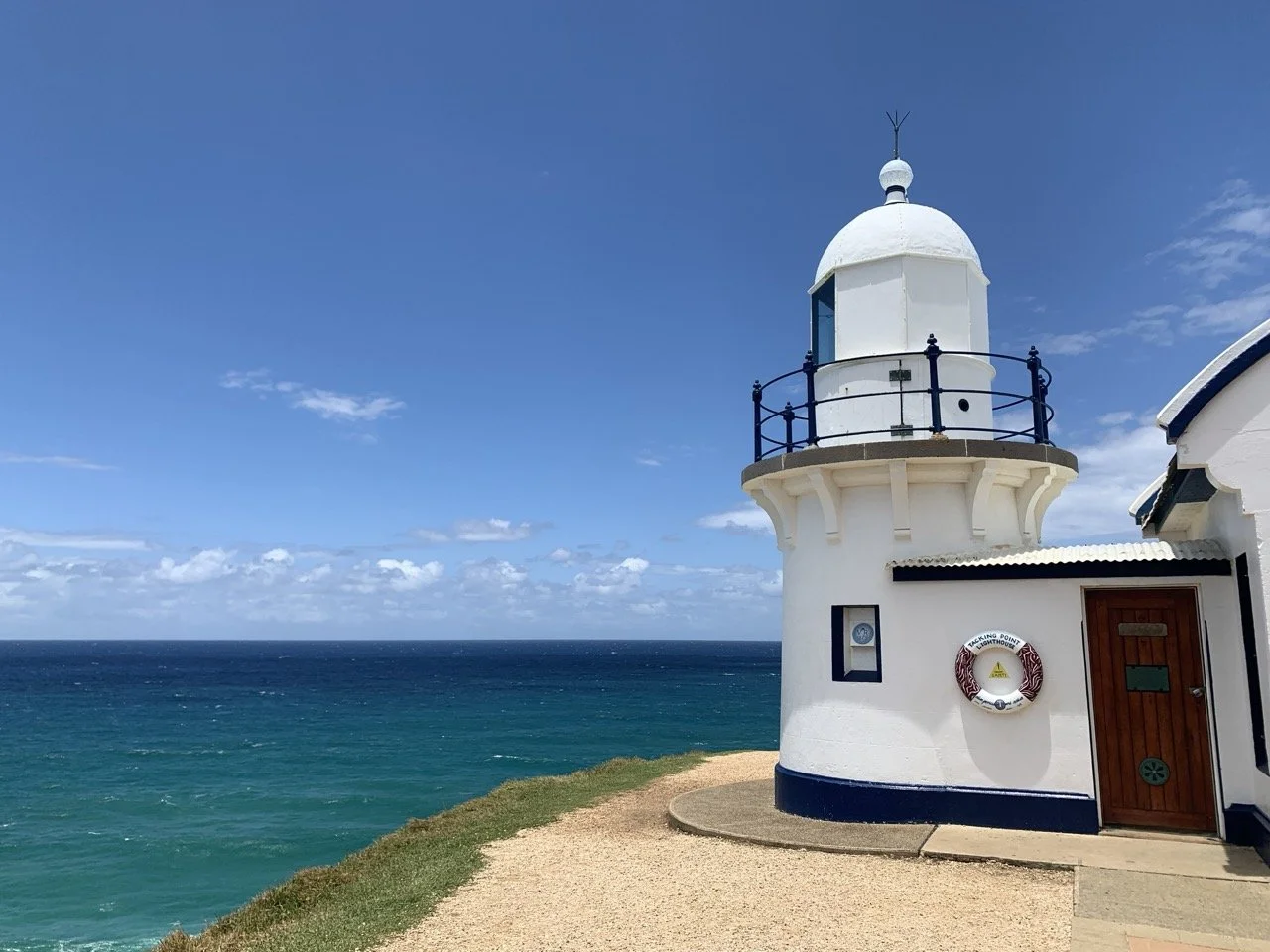 A lighthouse in Port Macquarie, New South Wales, Australia
