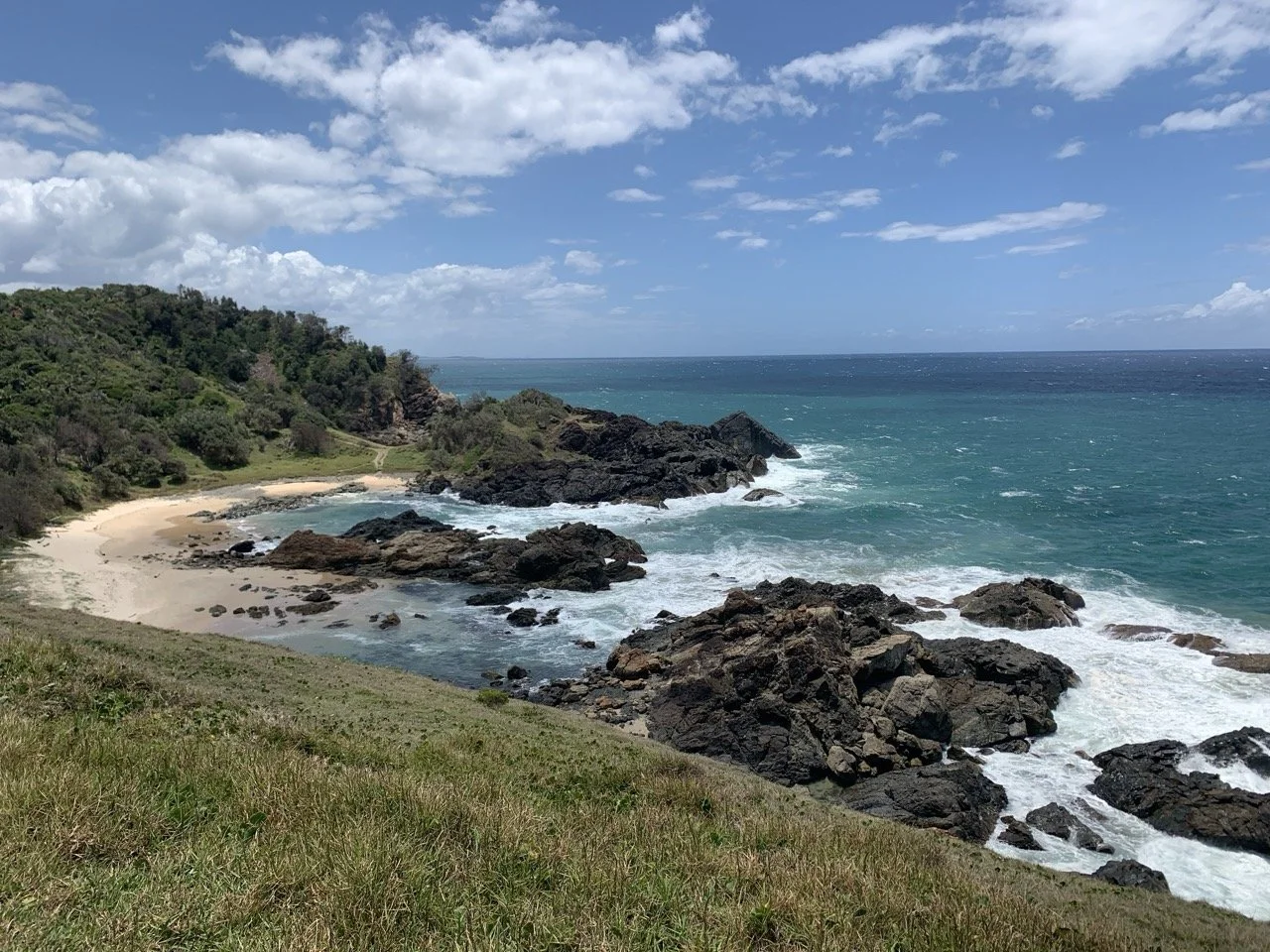 A beach in Port Macquarie, New South Wales, Australia