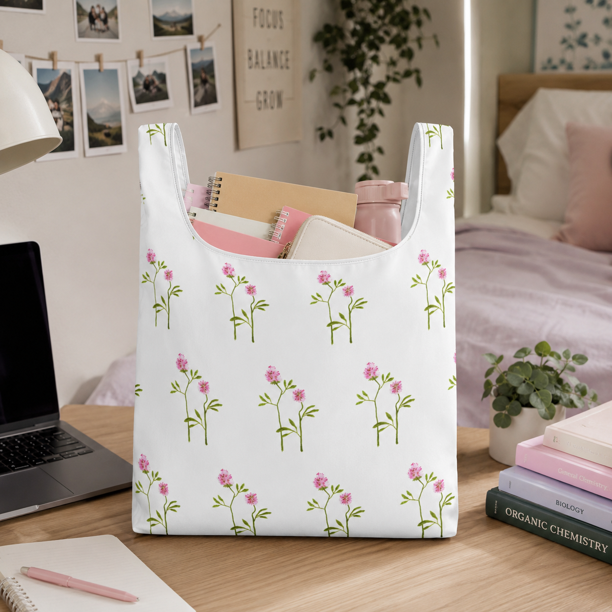 Reusable Tote | Red Clover