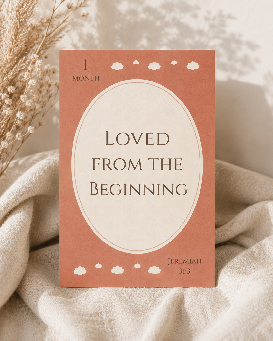 Biblical Milestone Cards | Baby’s First Year