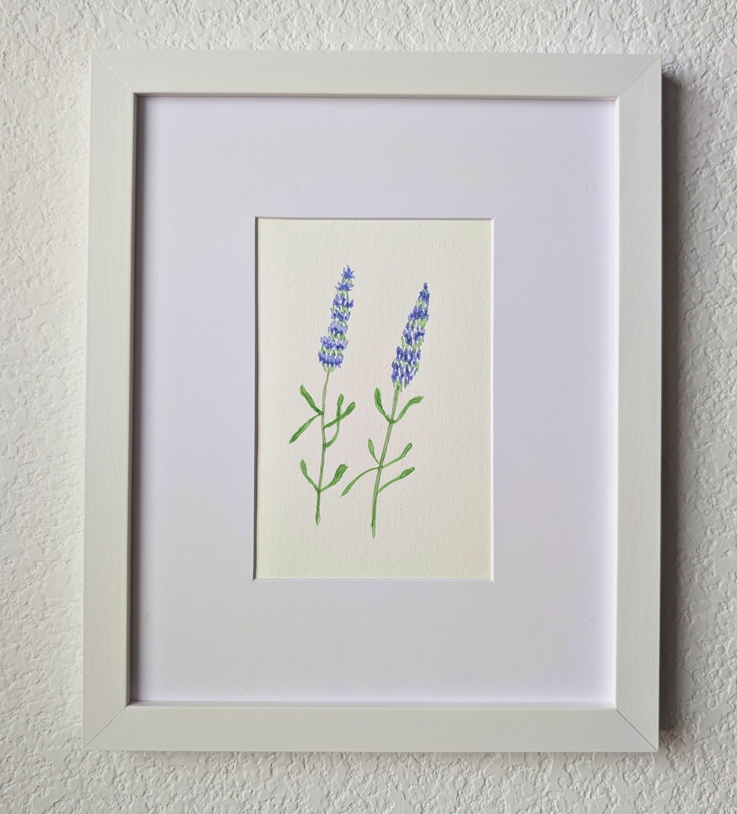 Lavender No.2 Original Watercolor Painting | 4x6