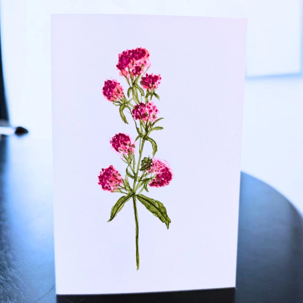 Valerian No.1 Original Watercolor Painting | 4x6