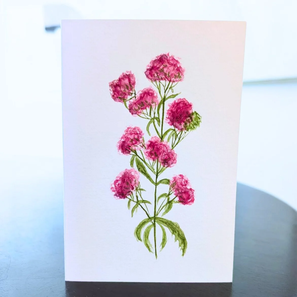 Valerian No.2 Original Watercolor Painting | 4x6