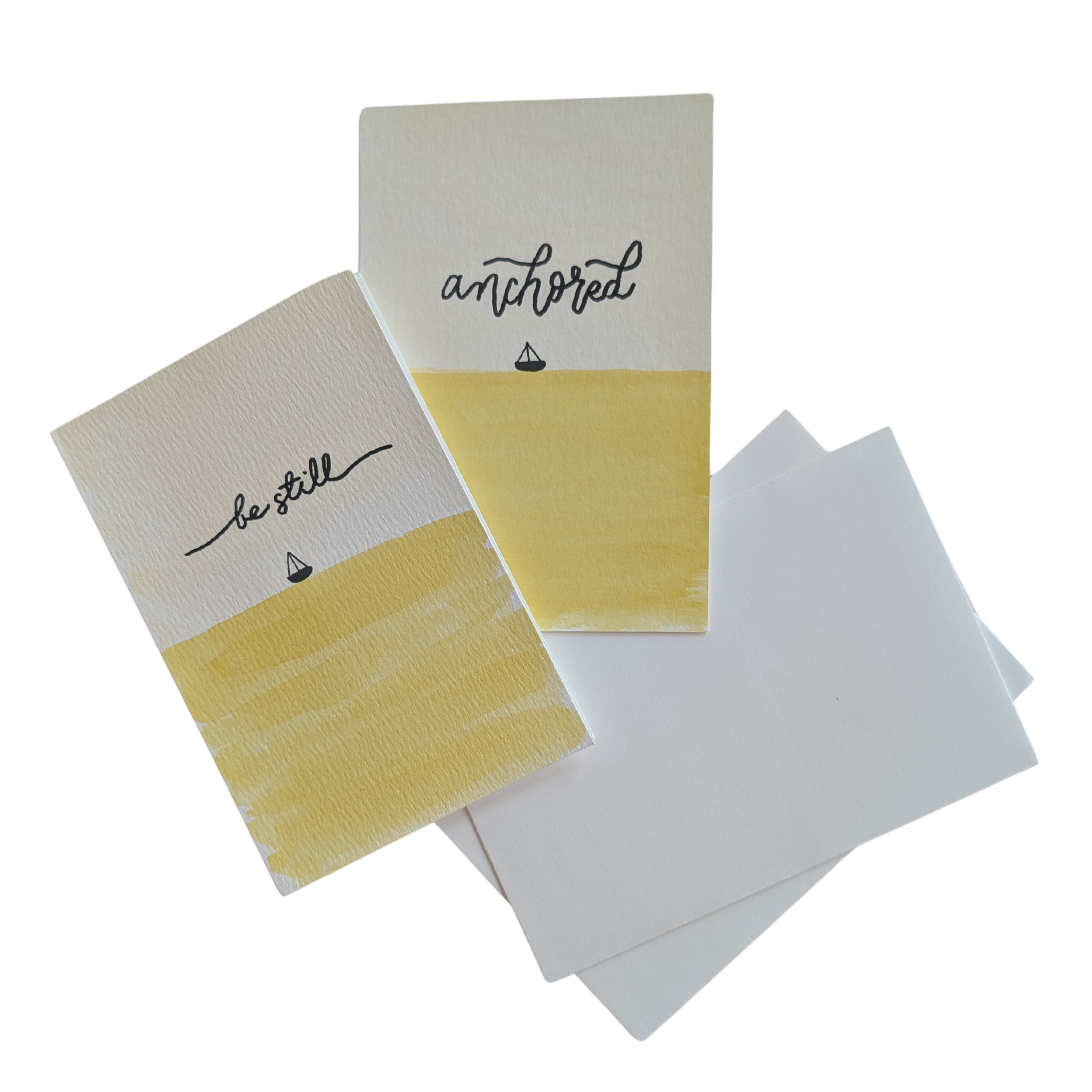 Anchored & Be Still | Greeting Card Set 2