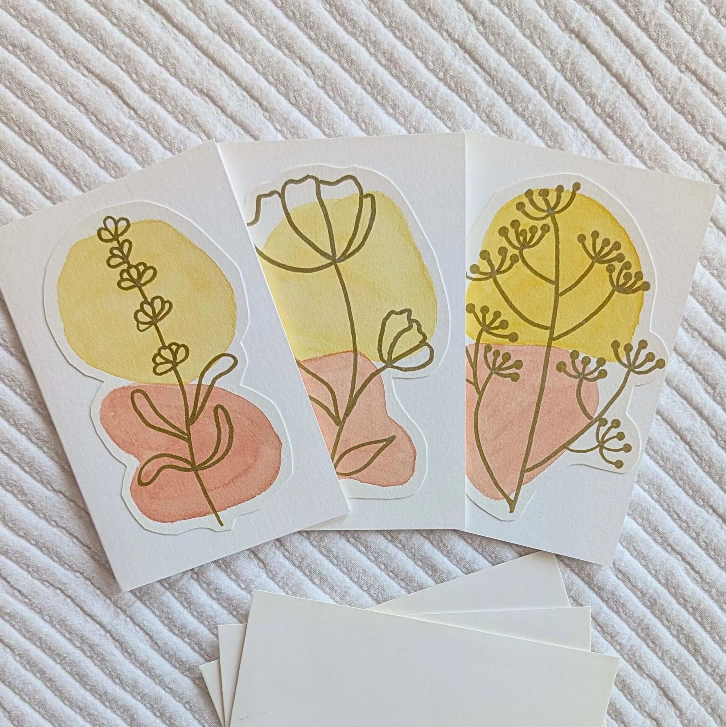 Gilded Blooms | Sunrise Greeting Card Set