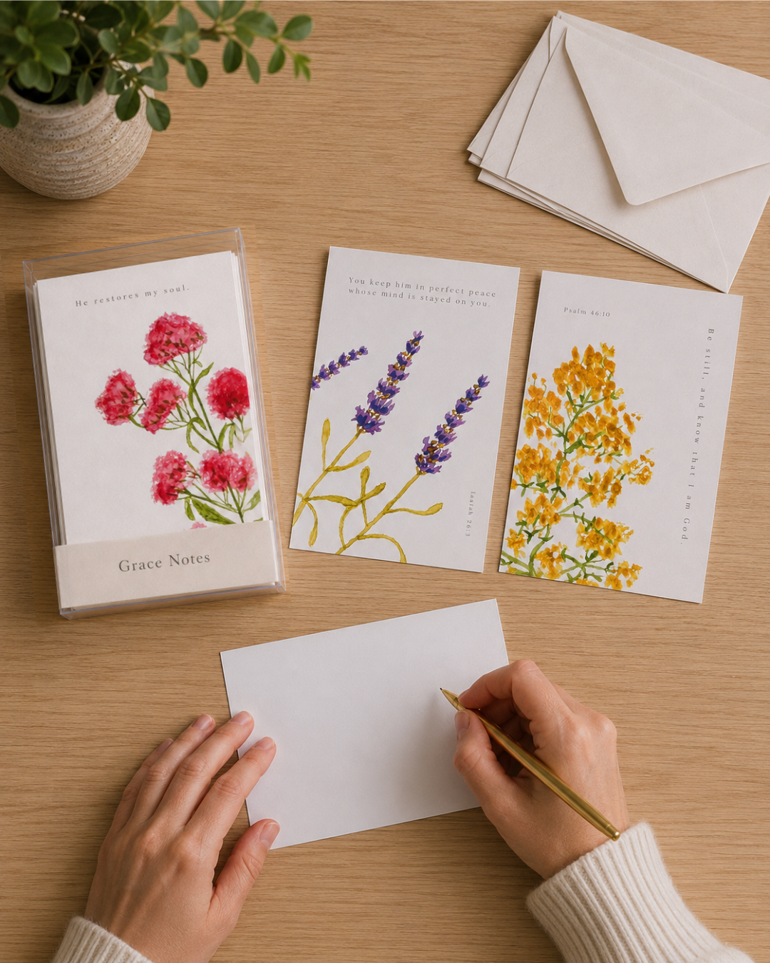 Grace Notes | Fine Art Scripture Note Cards