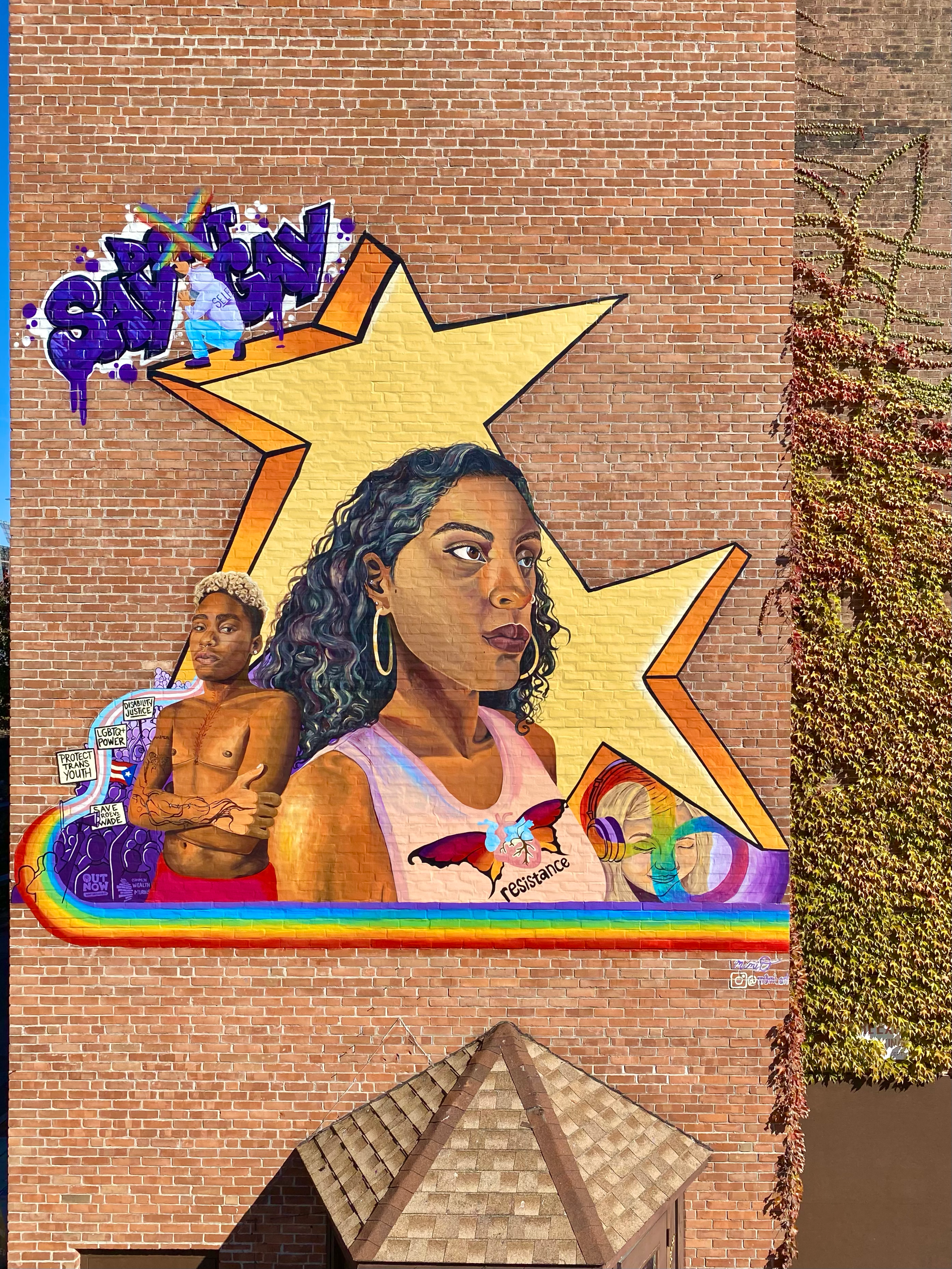 "Say Gay" Mural (2022)