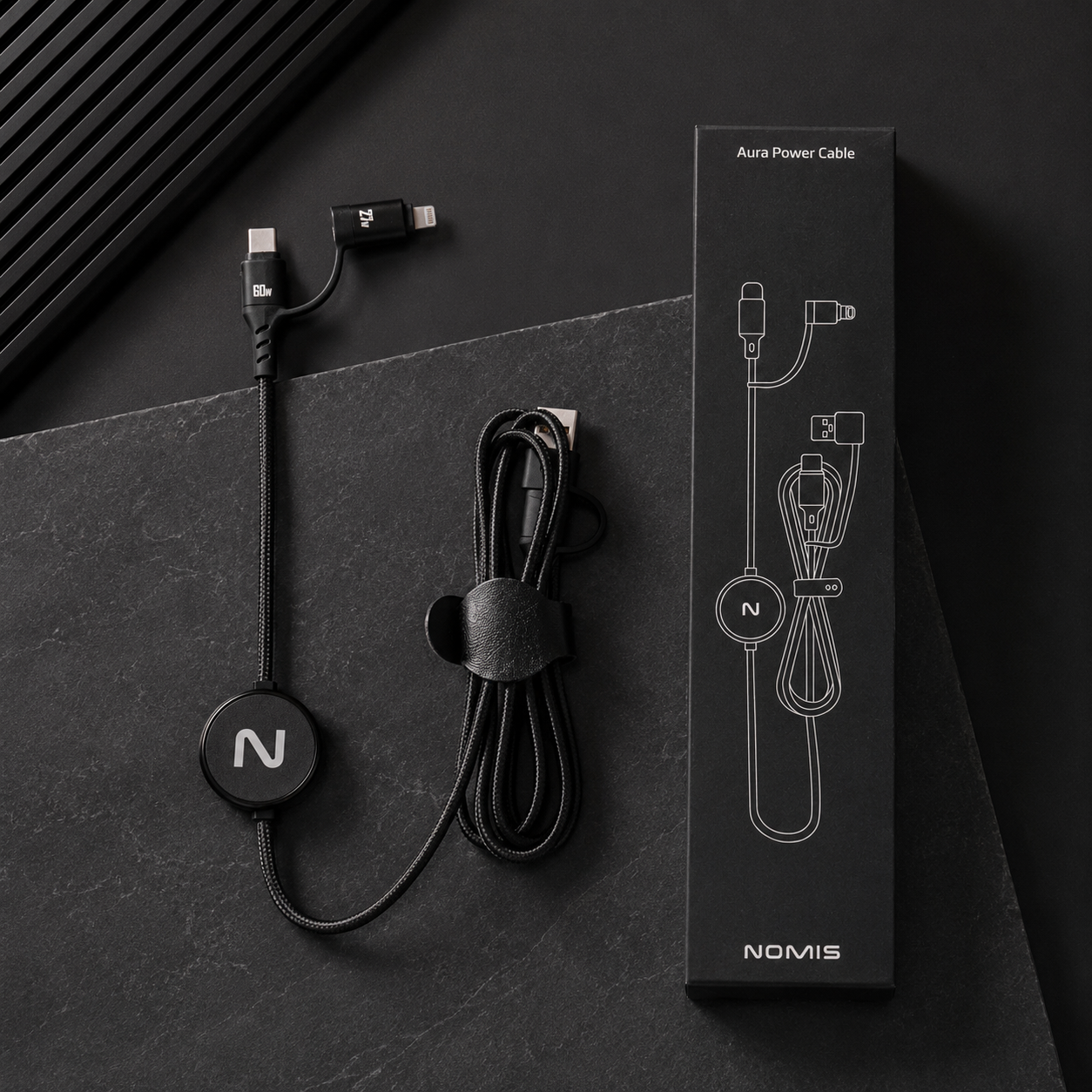 Nomis Aura 4-in-1 Fast Charge Cable