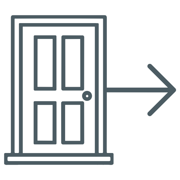 Property transition requiring a house clearout.