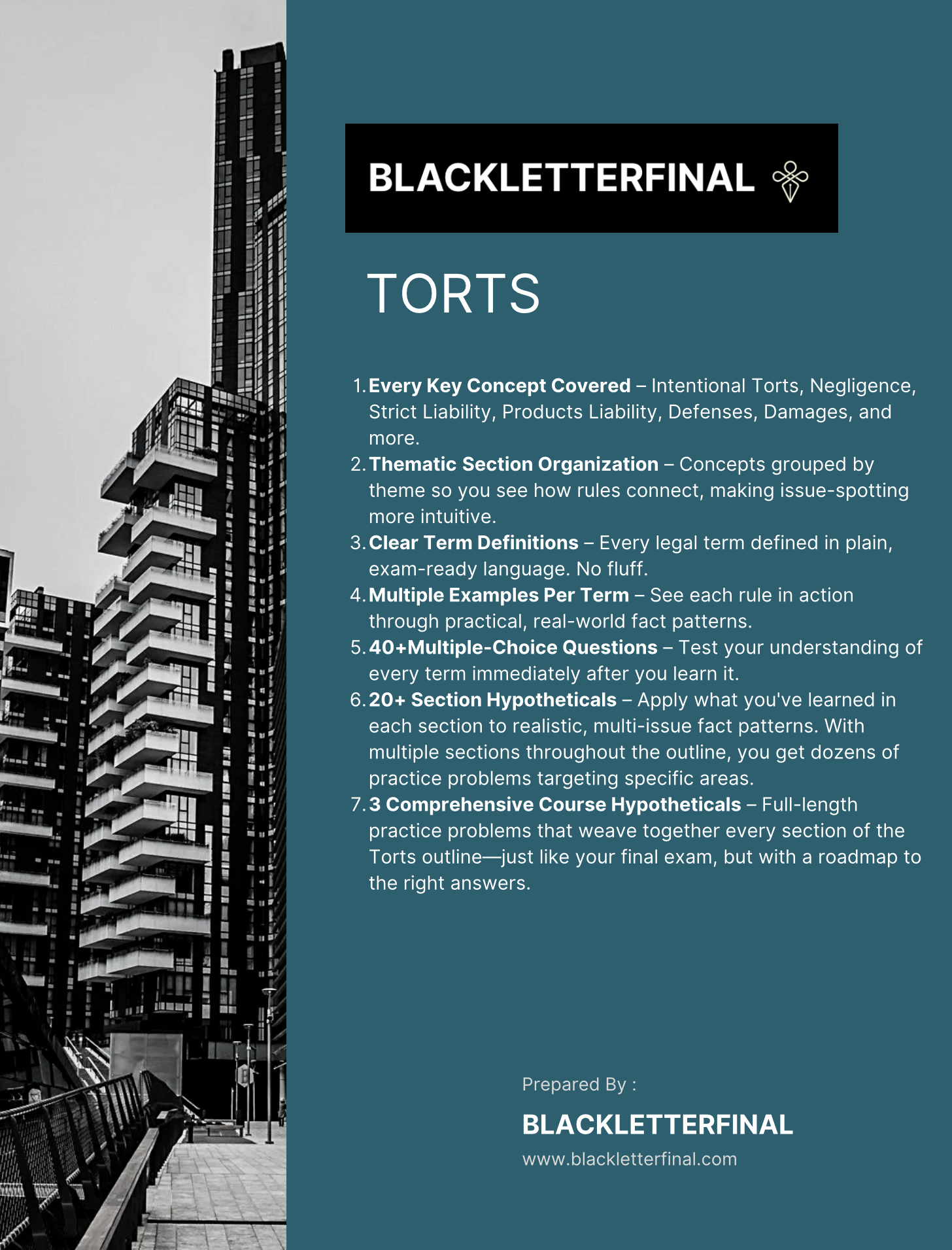 Torts Law Master Outline