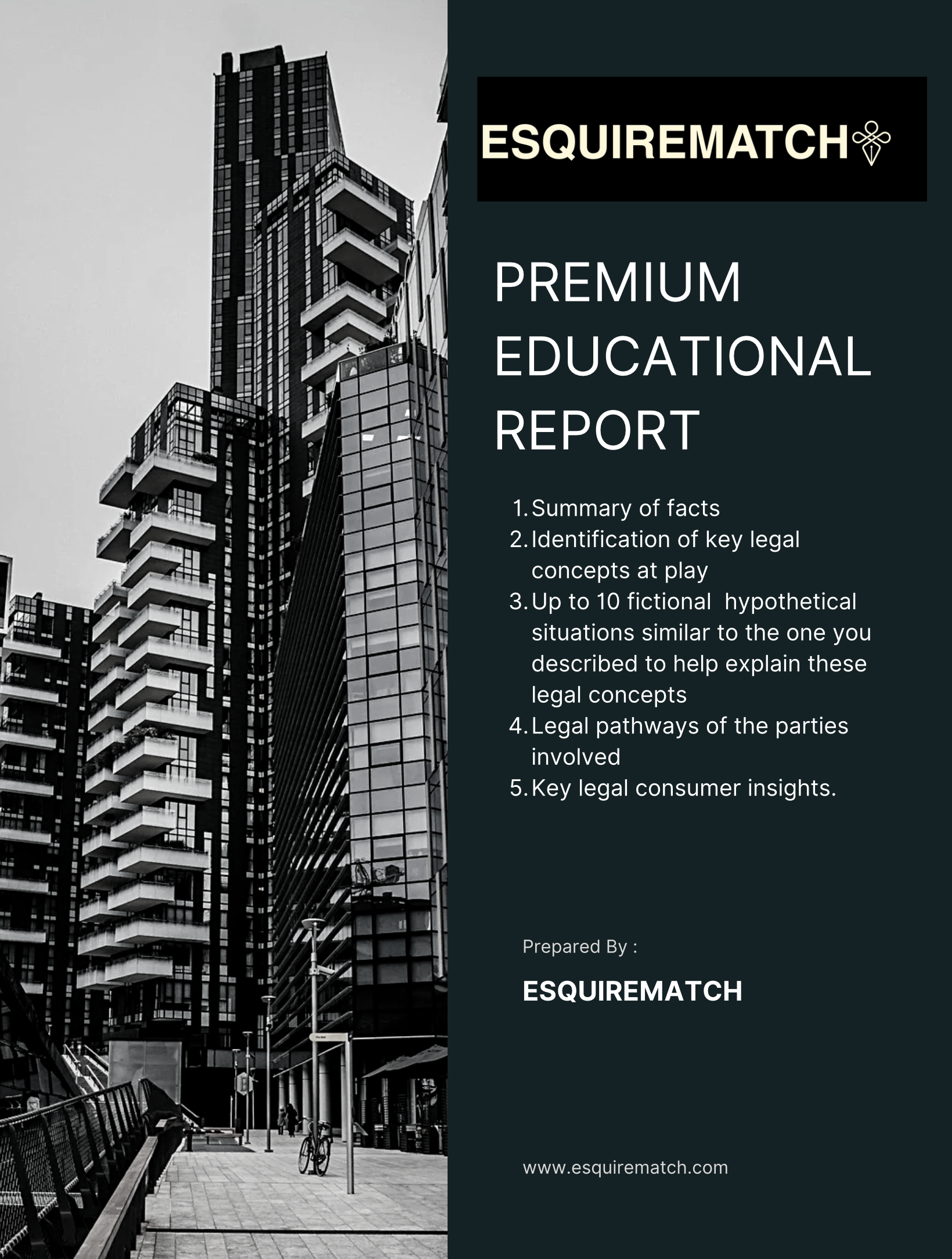 The ESQUIREMATCH PRO: “PREMIUM REPORT”