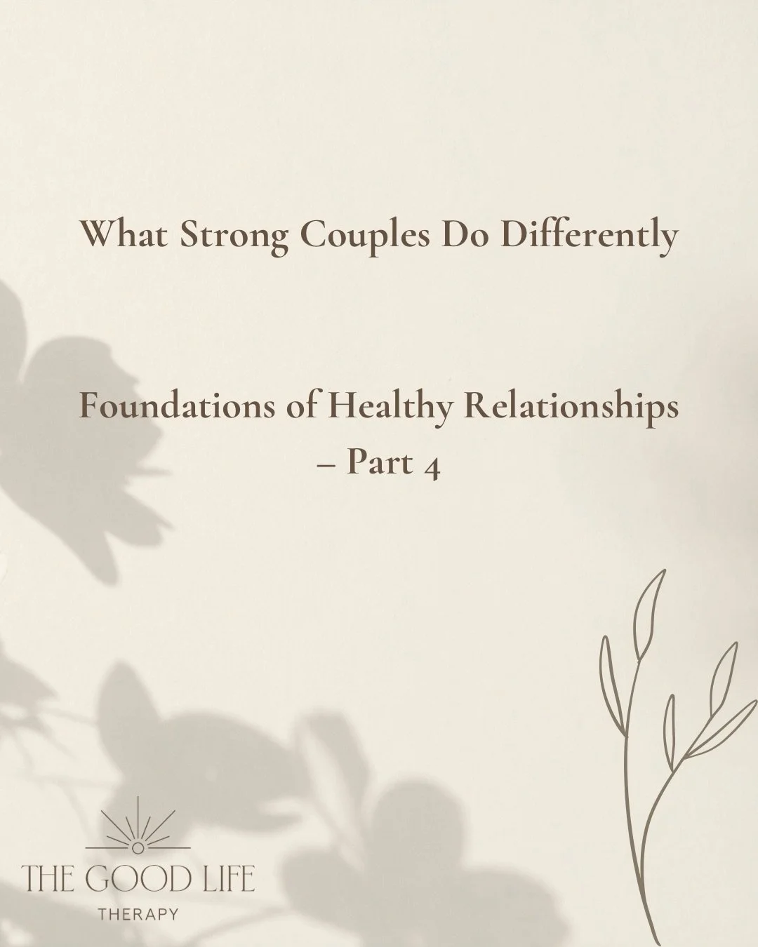 Many people believe strong relationships are the ones without conflict

In reality, all couples experience misunderstandings, frustration, and moments where communication doesn&rsquo;t land the way it was intended

What often makes the difference is 