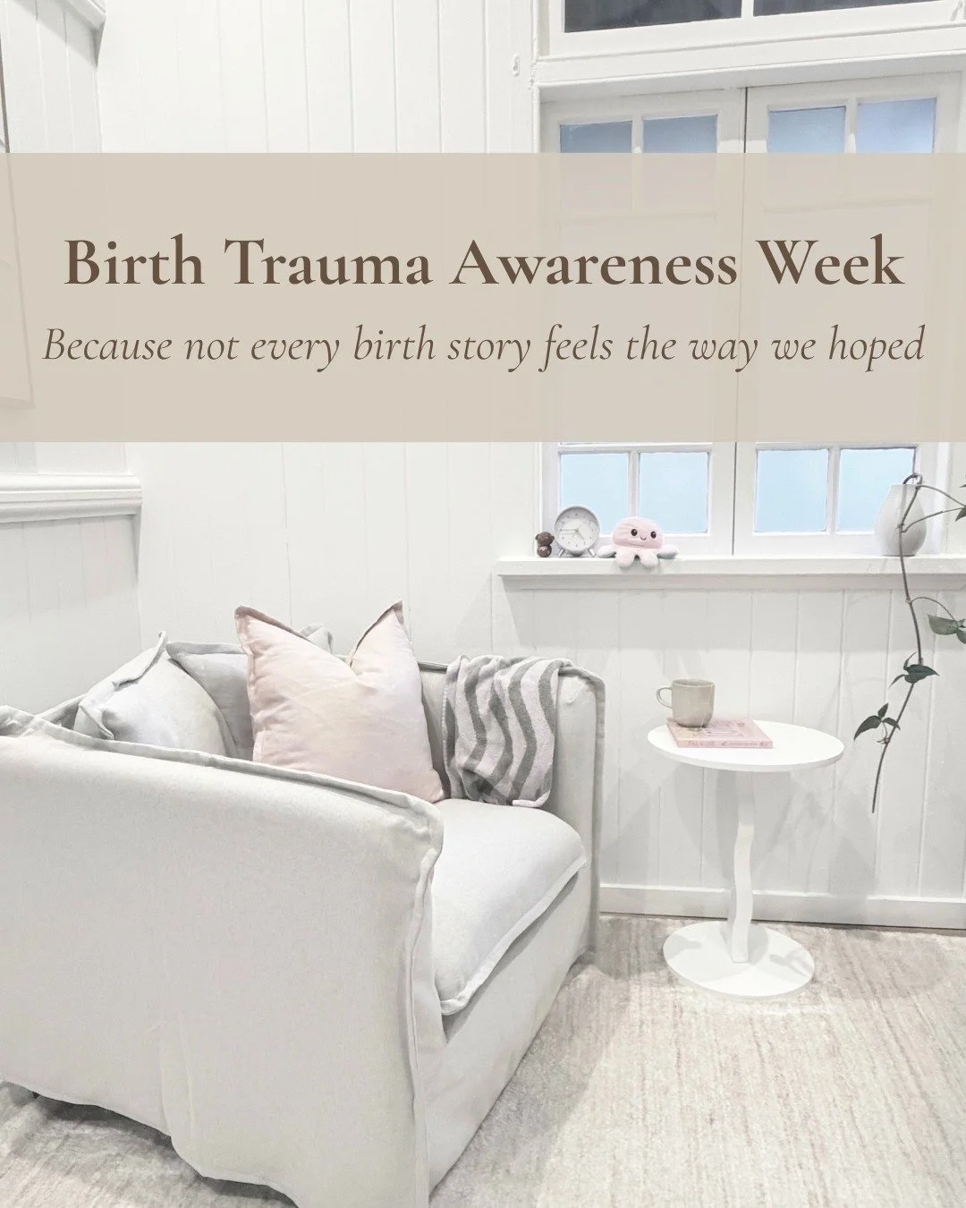 Not every birth story unfolds the way we hope and this week feels particularly meaningful to all of us at The Good Life Therapy

Our Director, Lizzie, has experienced difficult births herself. Like many parents, she understands that while welcoming a