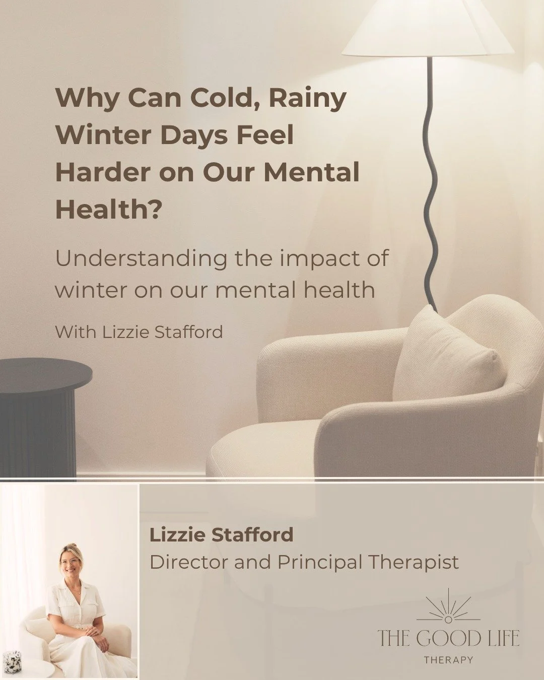 Winter can affect more than just the weather

As the days become shorter and cooler, it's common to notice changes in mood, motivation and emotional wellbeing

You might find yourself:
🤍 Feeling more tired than usual
🤍 Wanting to withdraw from othe