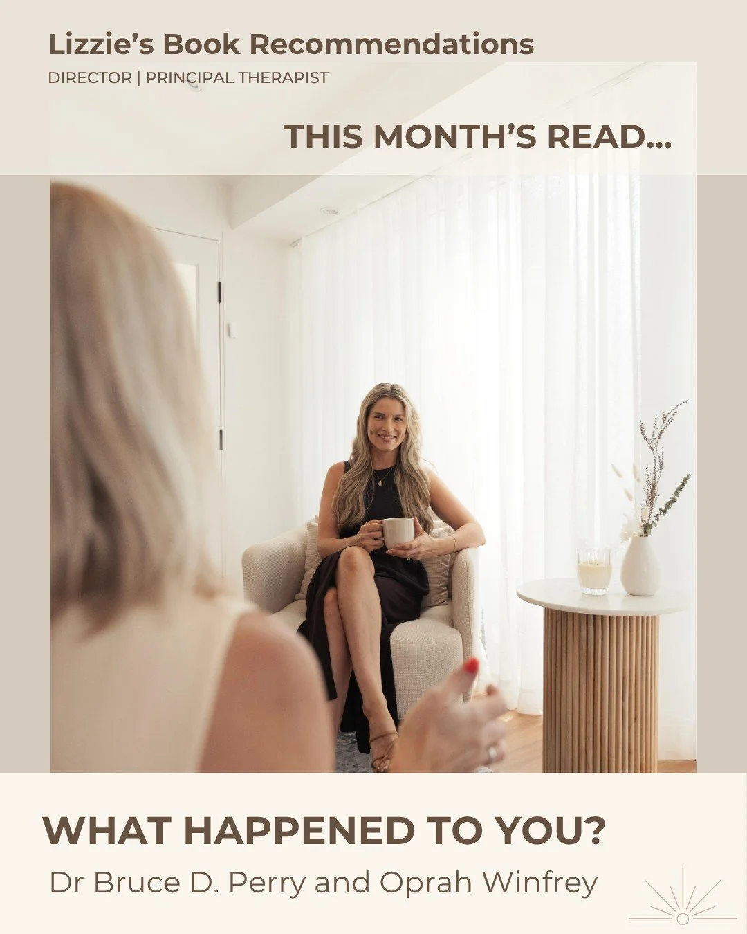 Lizzie's Book Recommendations | What Happened to You?

What if, instead of asking &ldquo;What's wrong with you?&rdquo;, we started asking:

&ldquo;What happened to you?&rdquo;

This simple shift in perspective is at the heart of What Happened to You?