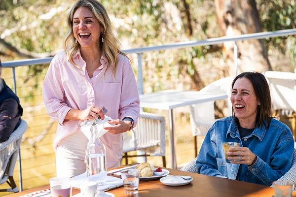 Spoons Riverside by the Murray River. Featuring Bree the owner