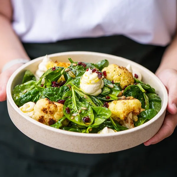 Cauliflower salad at Spoons Riverside