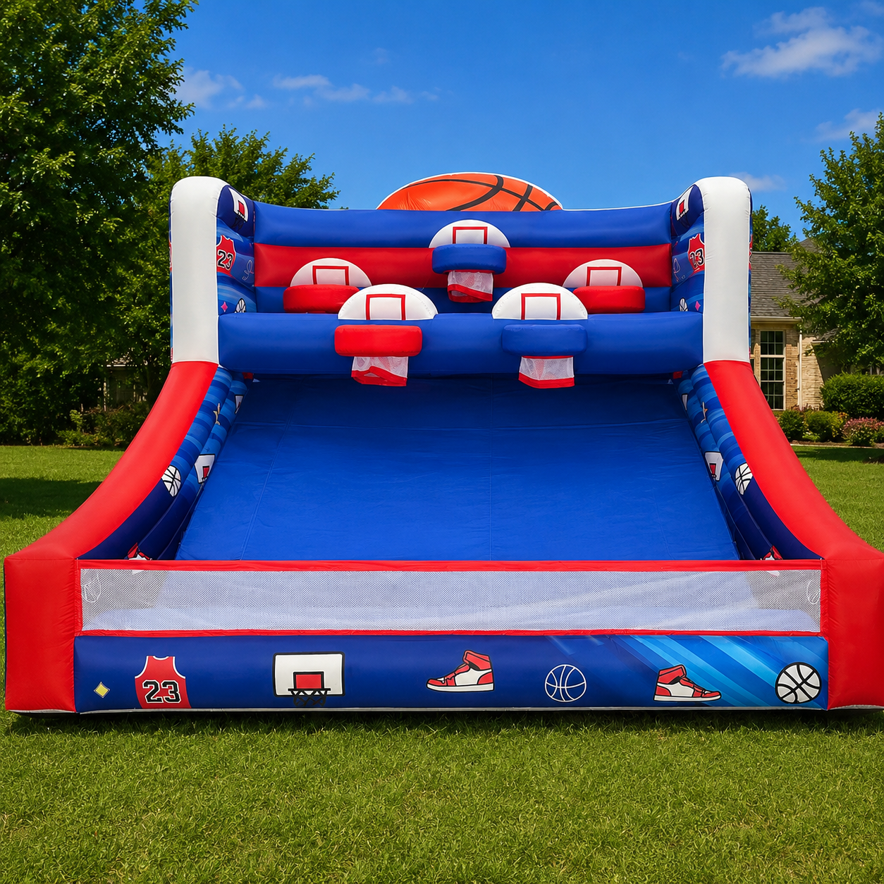 Basketball Shootout inflatable rental