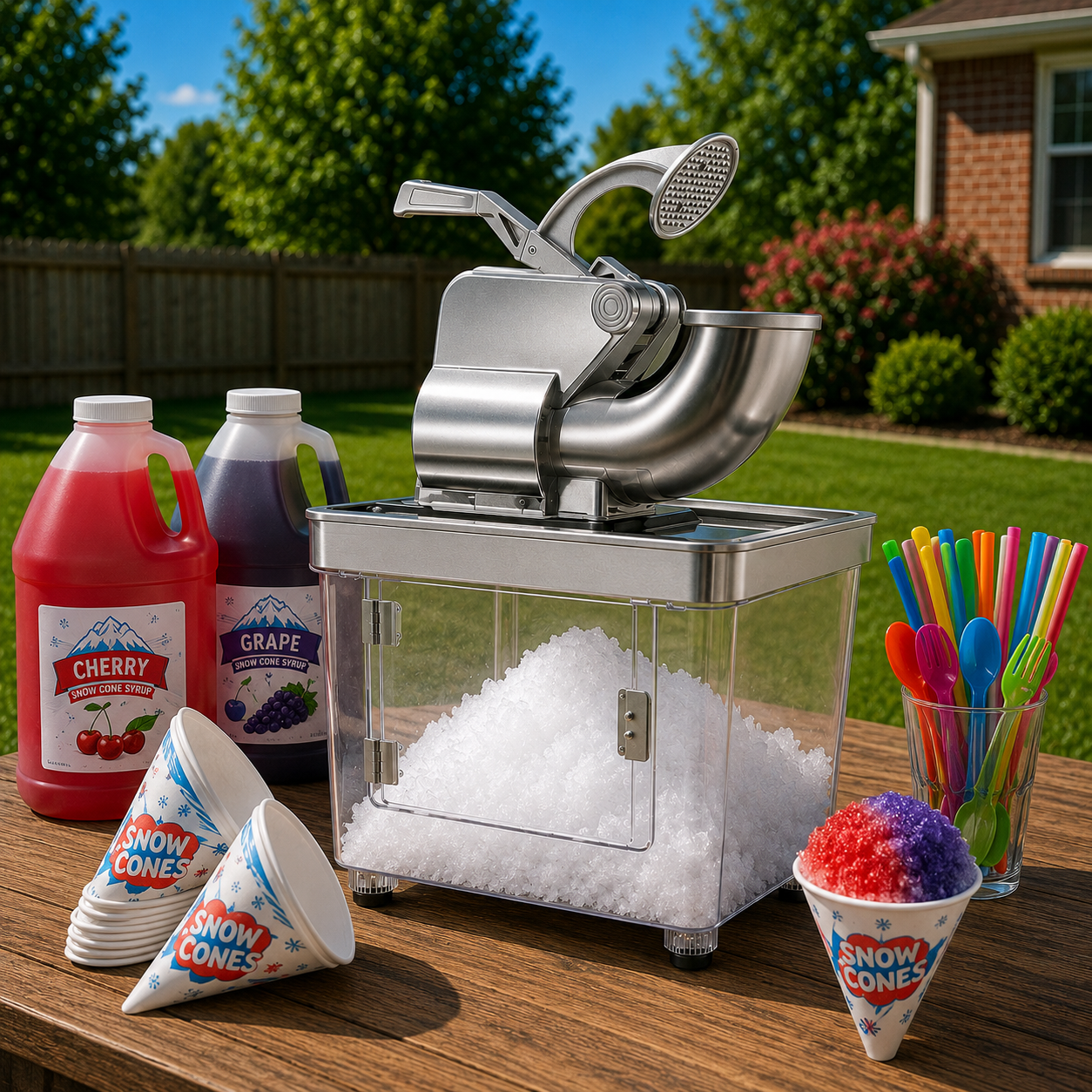 Sno cone machine rental