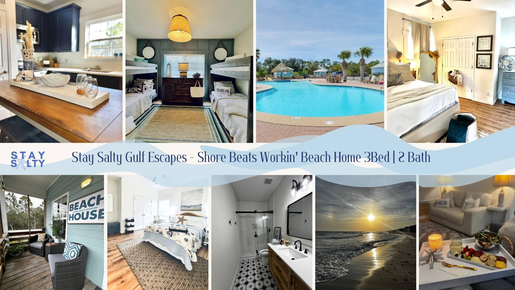 Blue Cream Aesthetic Collage Beach Vacation Rental Home Facebook Cover (2).png