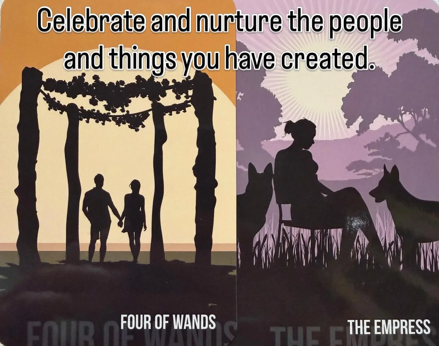 Celebrating the creative foundations of your home and relationships is a great way to nurture yourself and bring in true abundance in all forms. The key is to enjoy the journey and notice what brings you joy in this moment.
Tarot Spread/Journal Promp