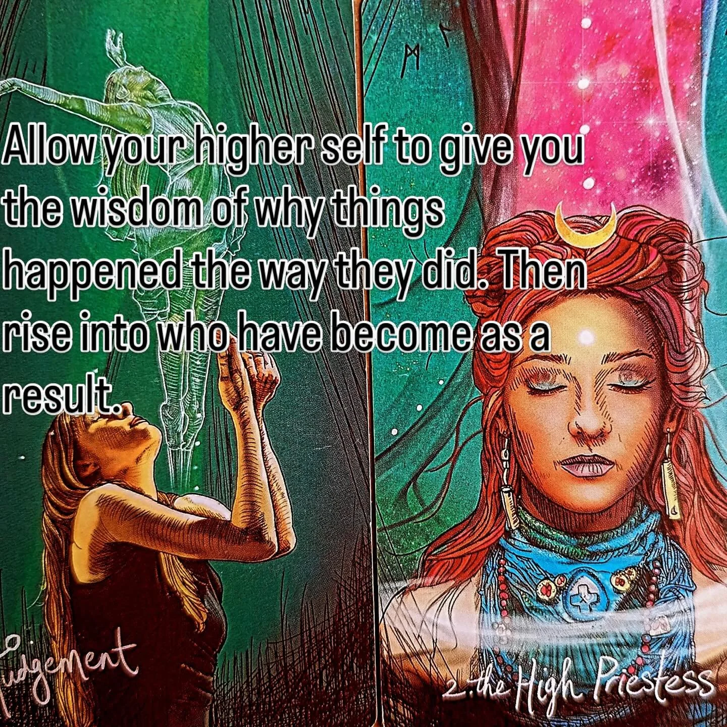 Sacrifices have been made, some of these loss were cherished people, places and things. Some of these were extremely painful. Judgement promises that this was a necessary process for your highest growth. What was really meant to be with you will come