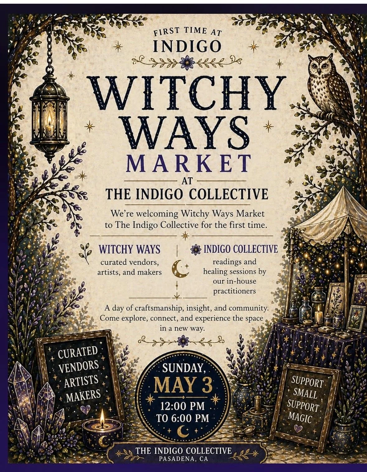Witchy Ways Market at The Indigo Collective (Pasadena)