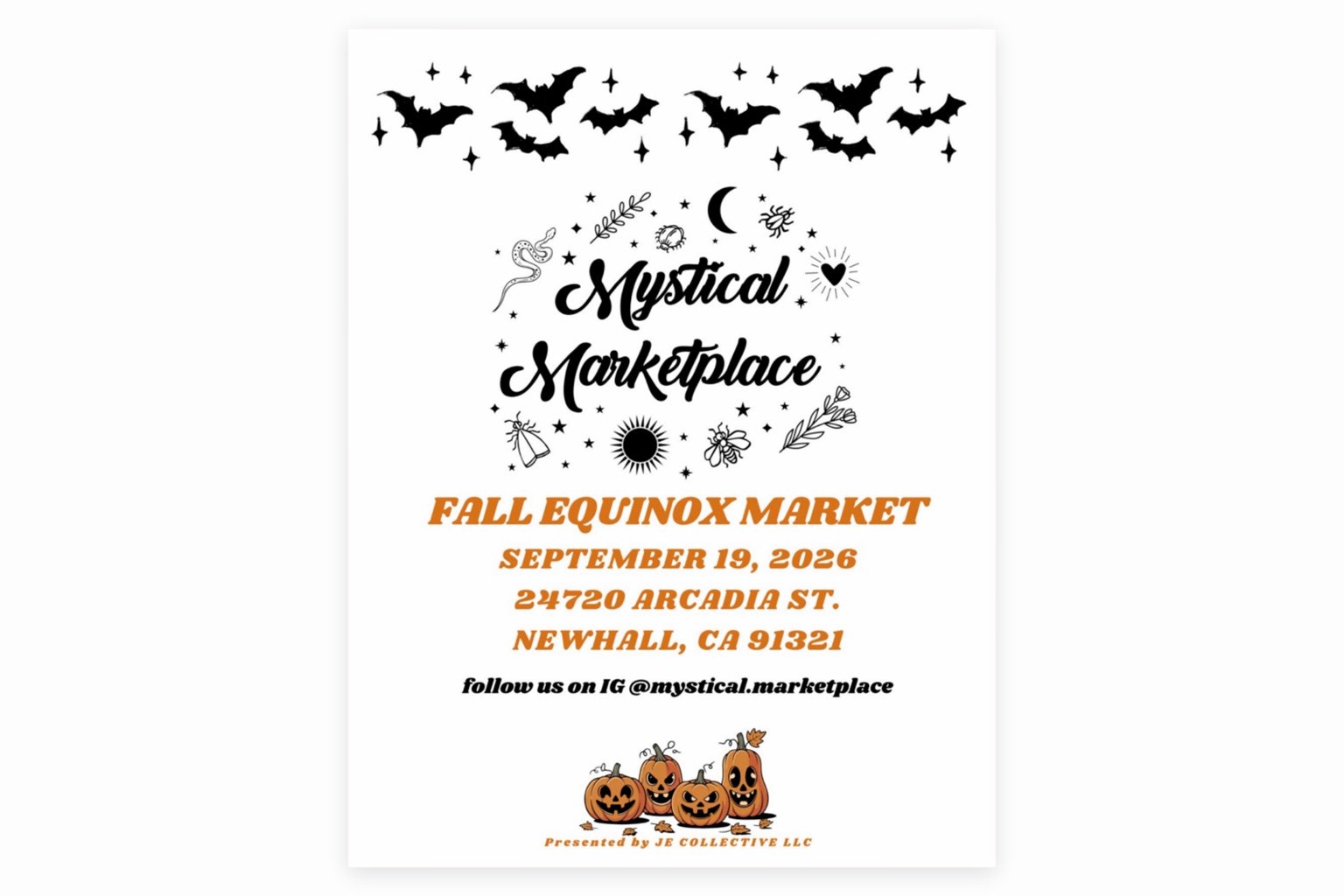 Mystical Marketplace Fall Equinox Market