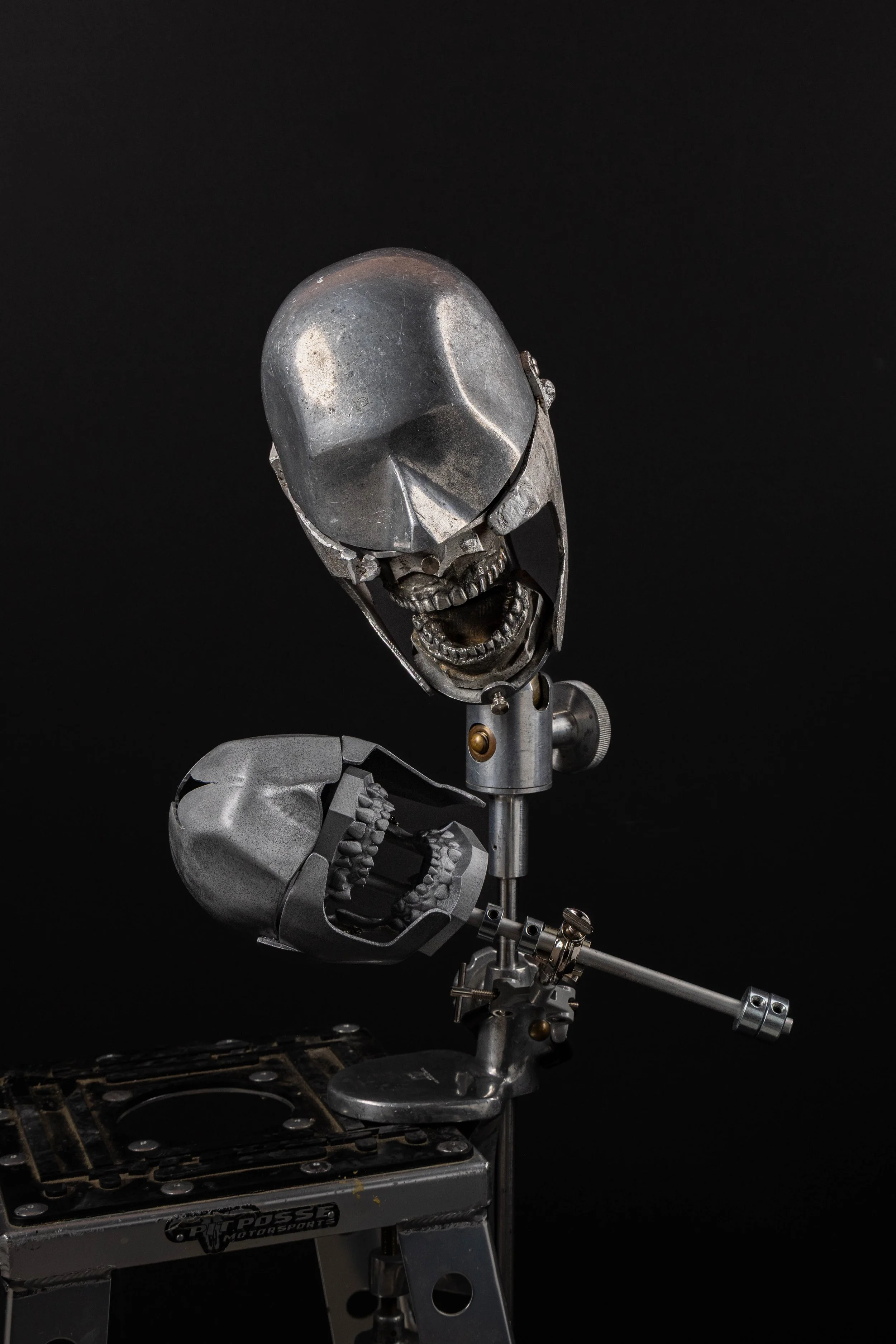 "Mother & Child" 2025, Multimaterial Sculpture, 15 x 36 inches