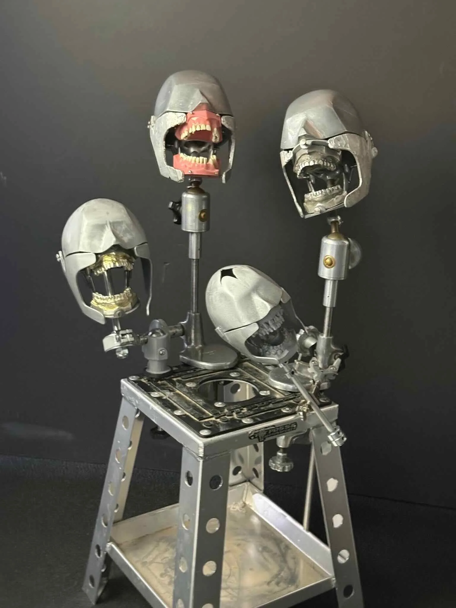 "Planned Obsolescence" 2025, Multimaterial Sculpture, 15 x 36 inches