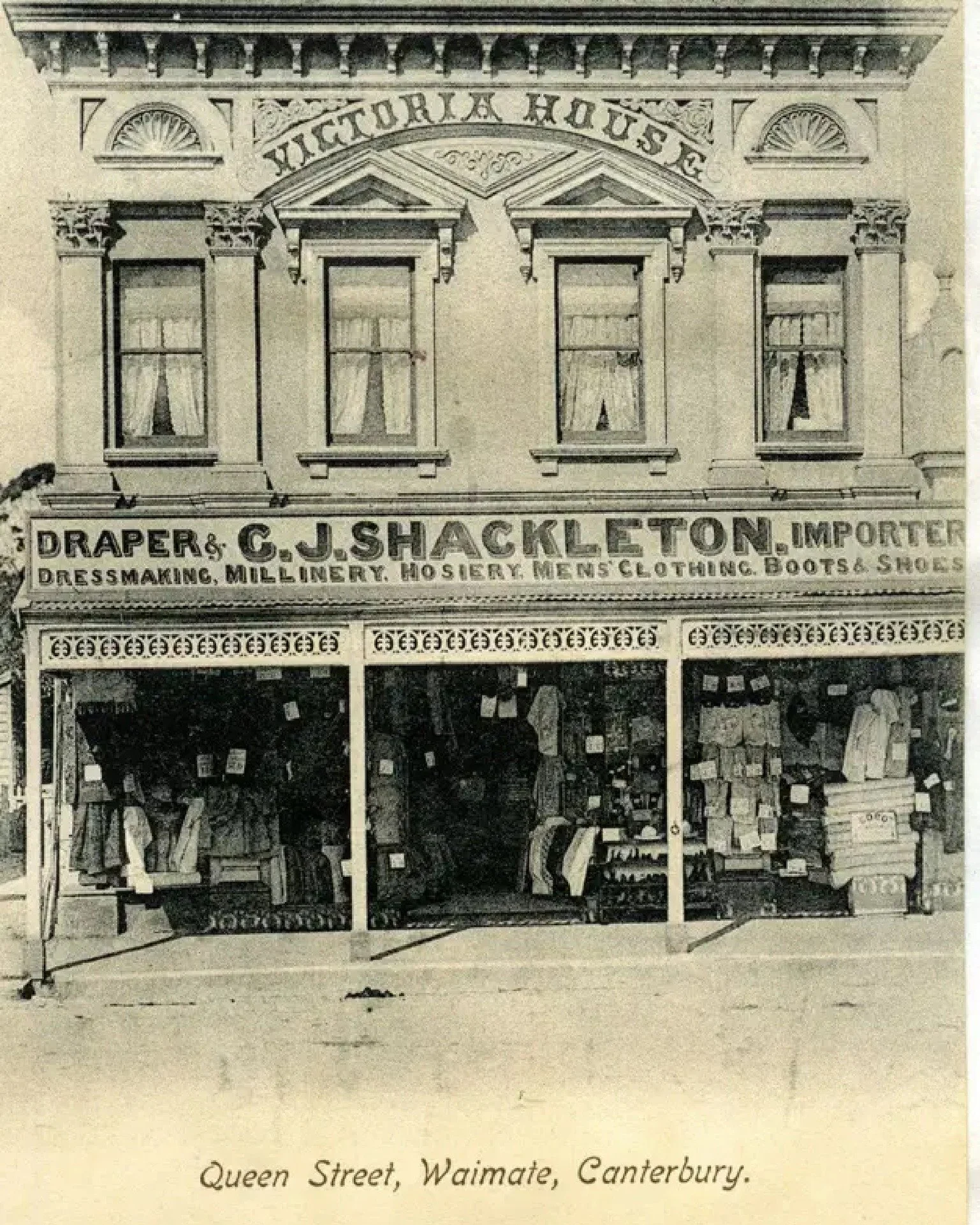 Where am I?

Waimate's main street is frozen in time. 

It's wide enough to accommodate horses and carts. There's still a hitching post on the main street too. Can you find it?

This pretty building opened as a bakery in 1878. 

It then had a long as