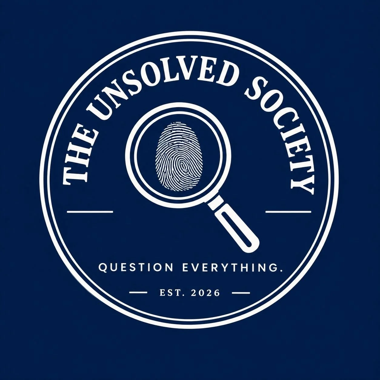 The Unsolved Society