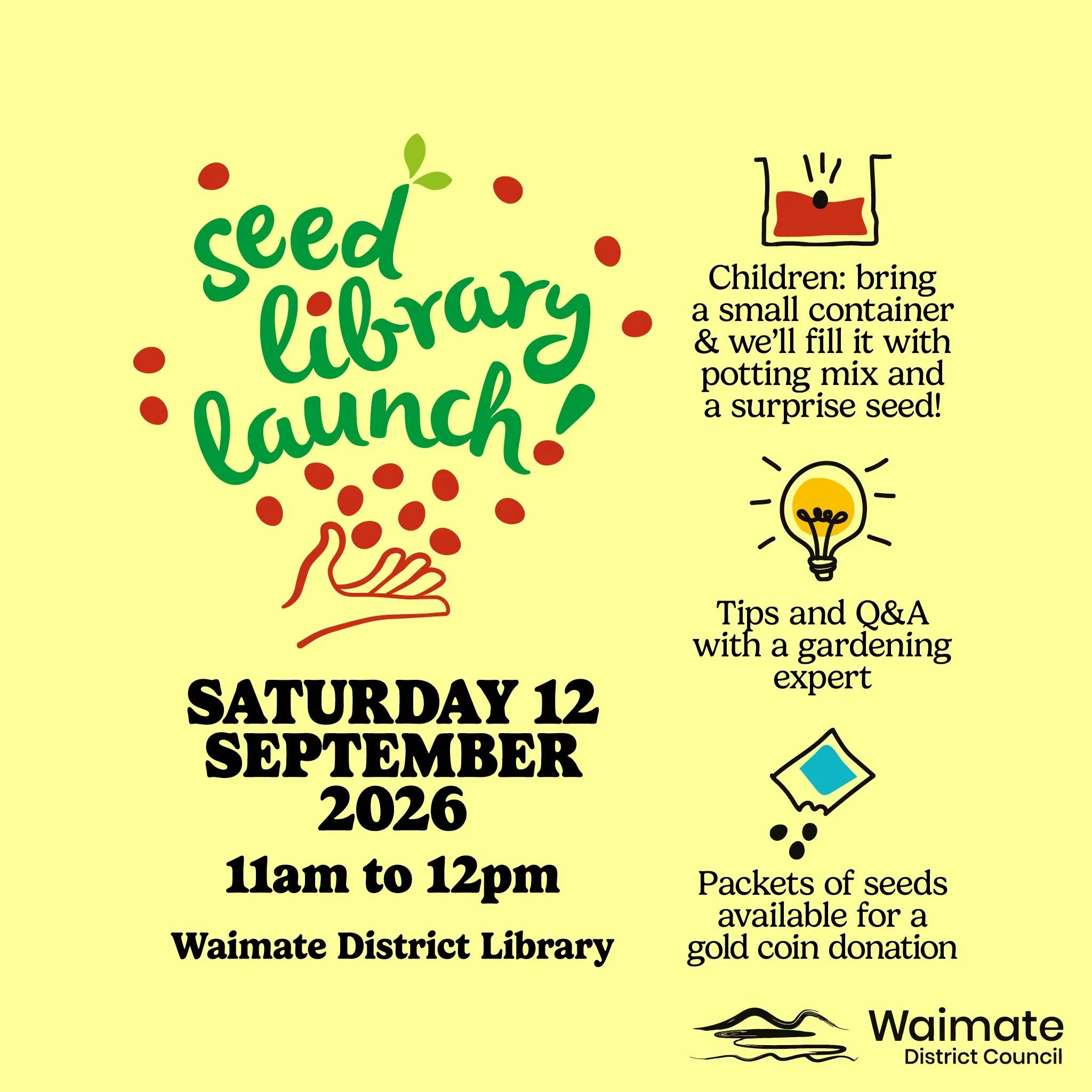 Seed Library Launch