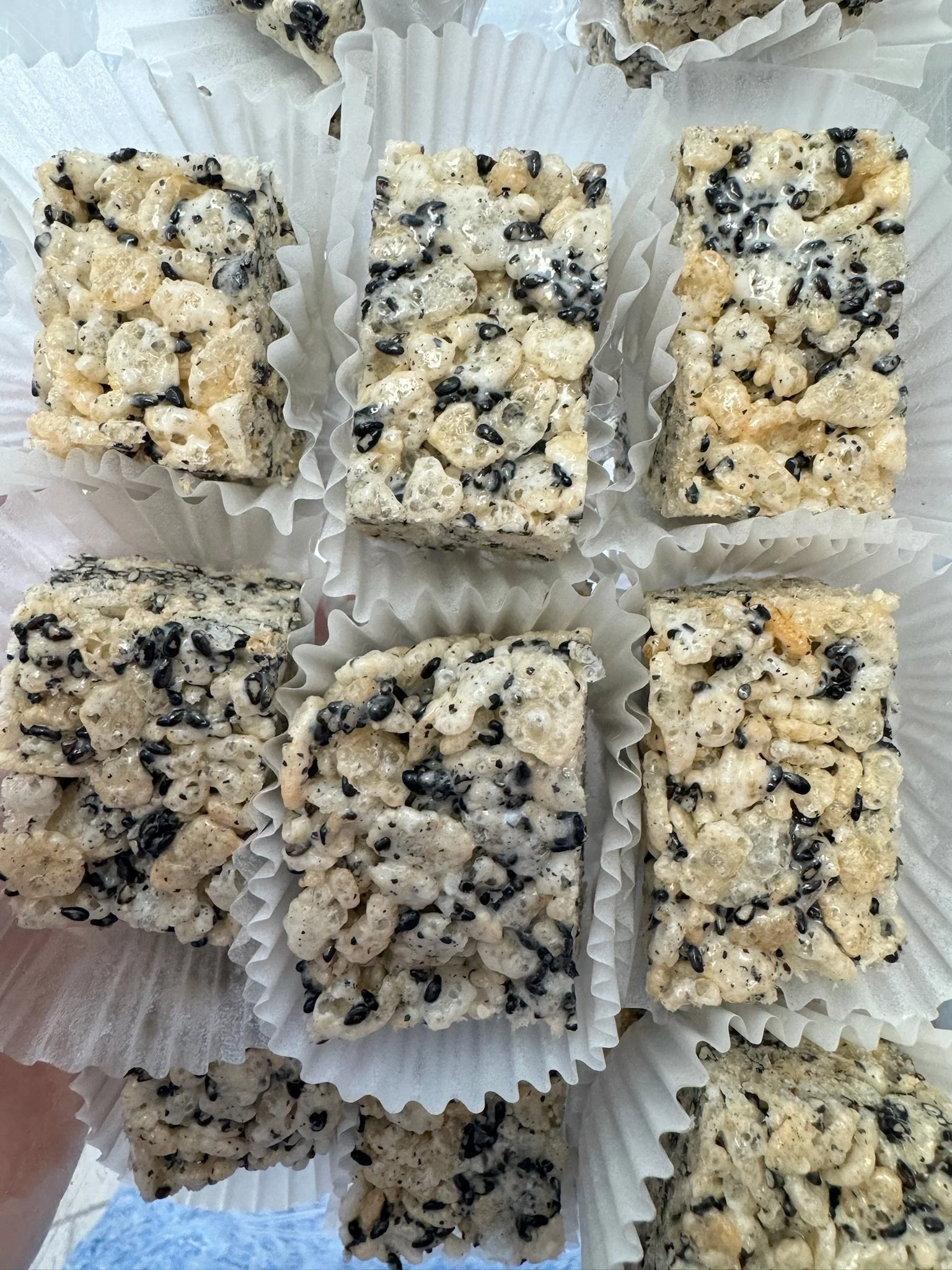 Black Sesame Rice Krispies
