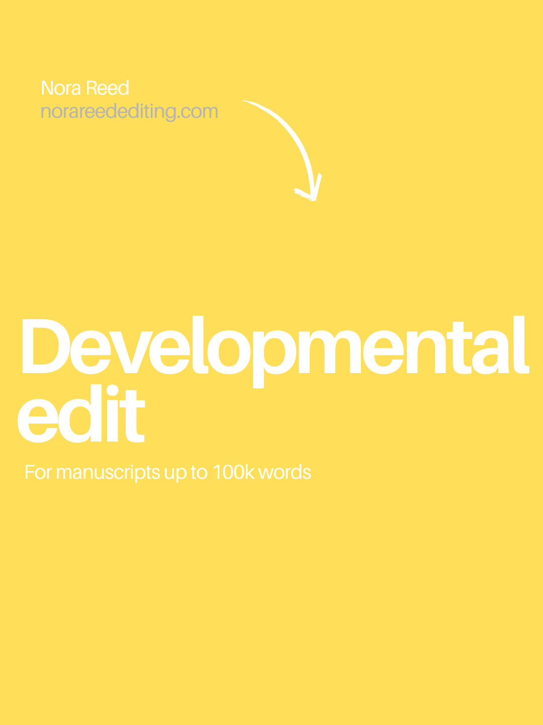 Developmental Edit for manuscripts up to 100k words