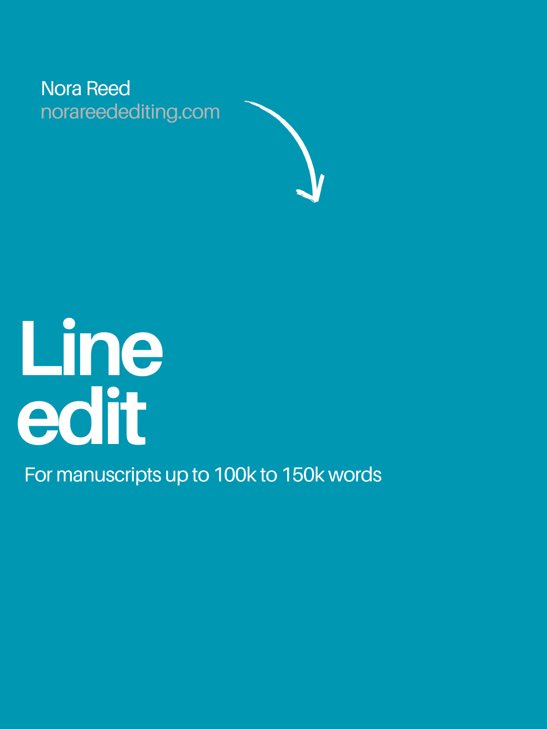 Line Edit for manuscripts 100k to 150k words