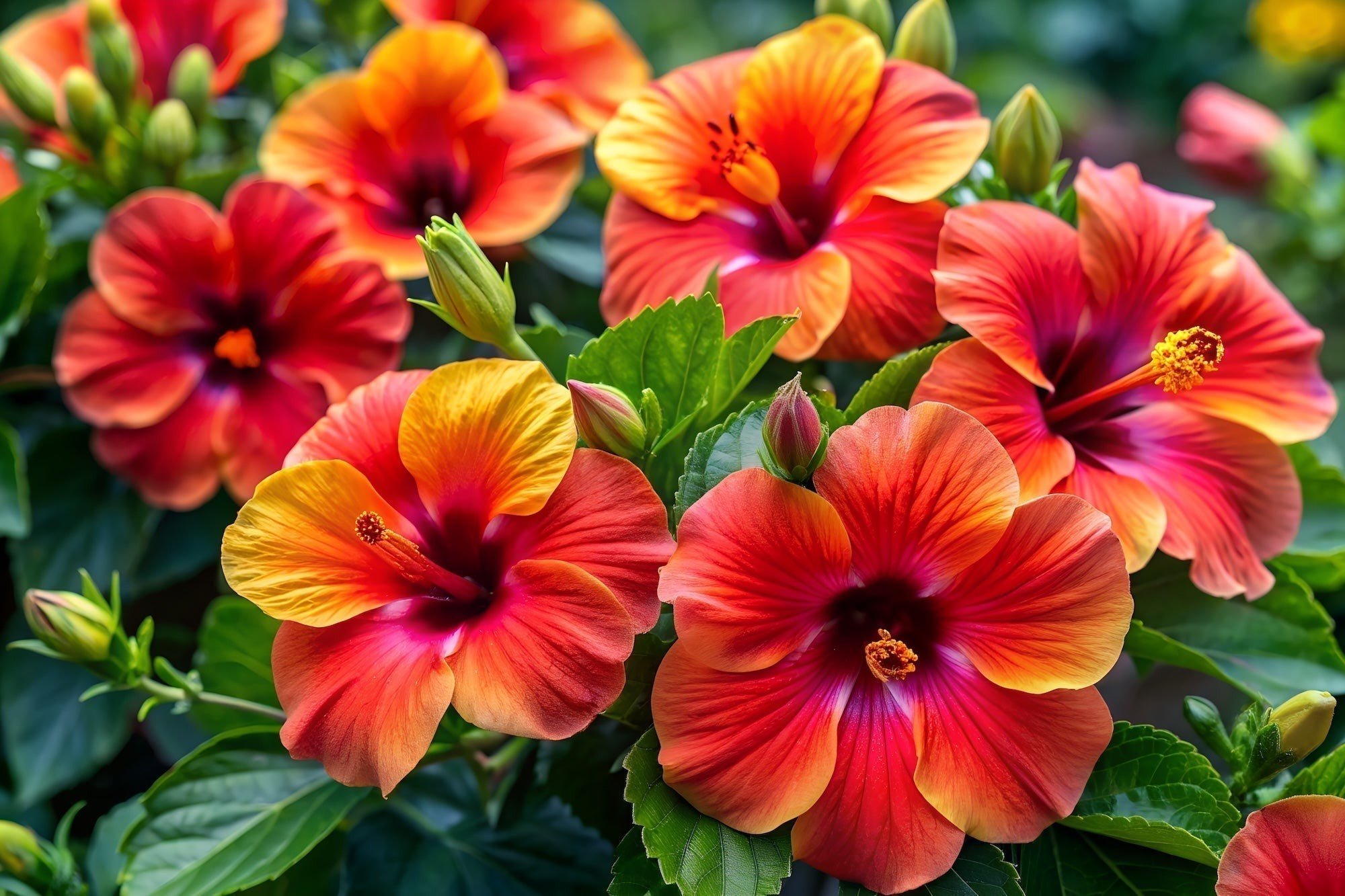 Mallow (Hibiscus) — shrub for landscaping in Coos Bay