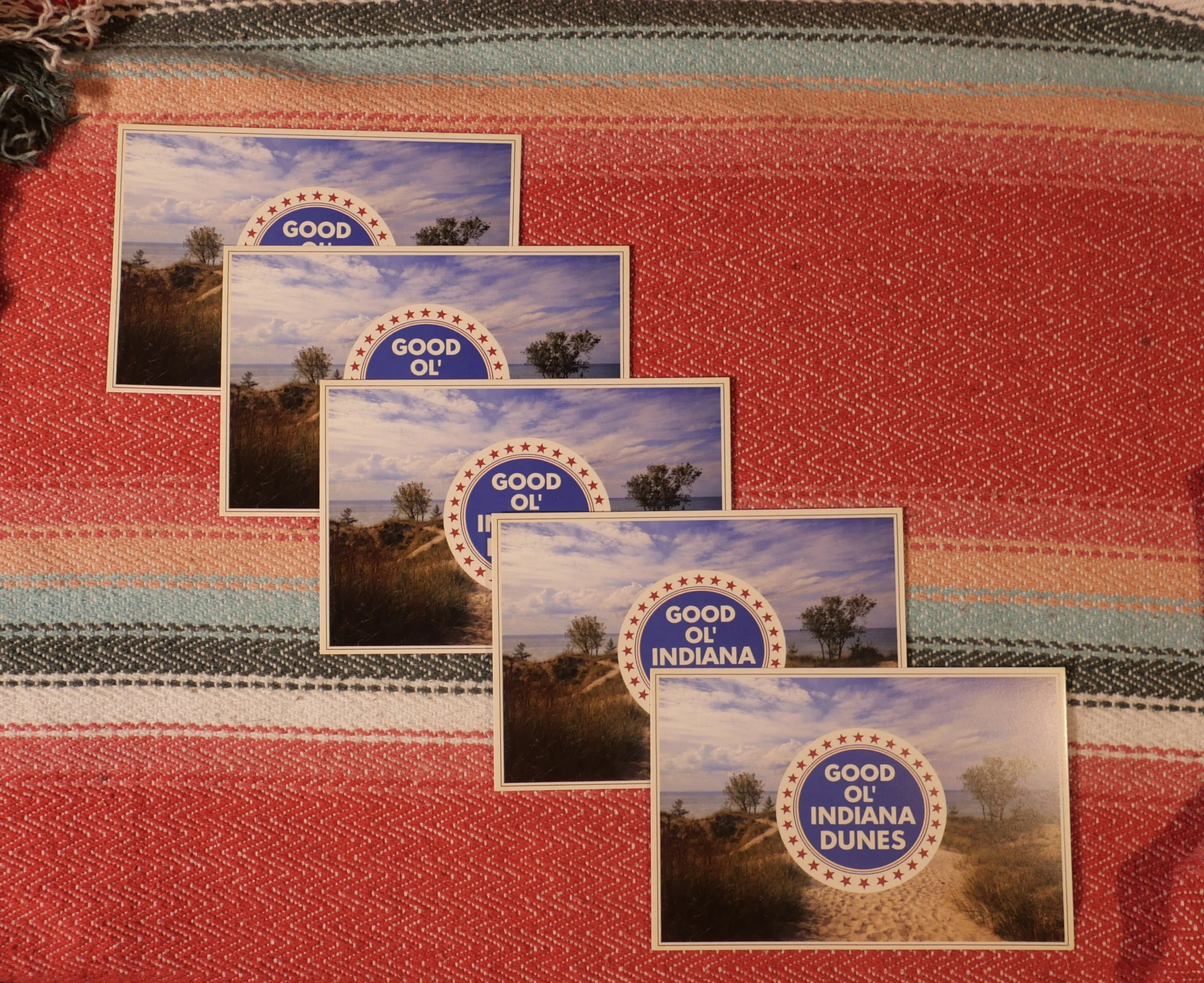 5 Pack - Good Ol' Indiana Dunes Postcards
