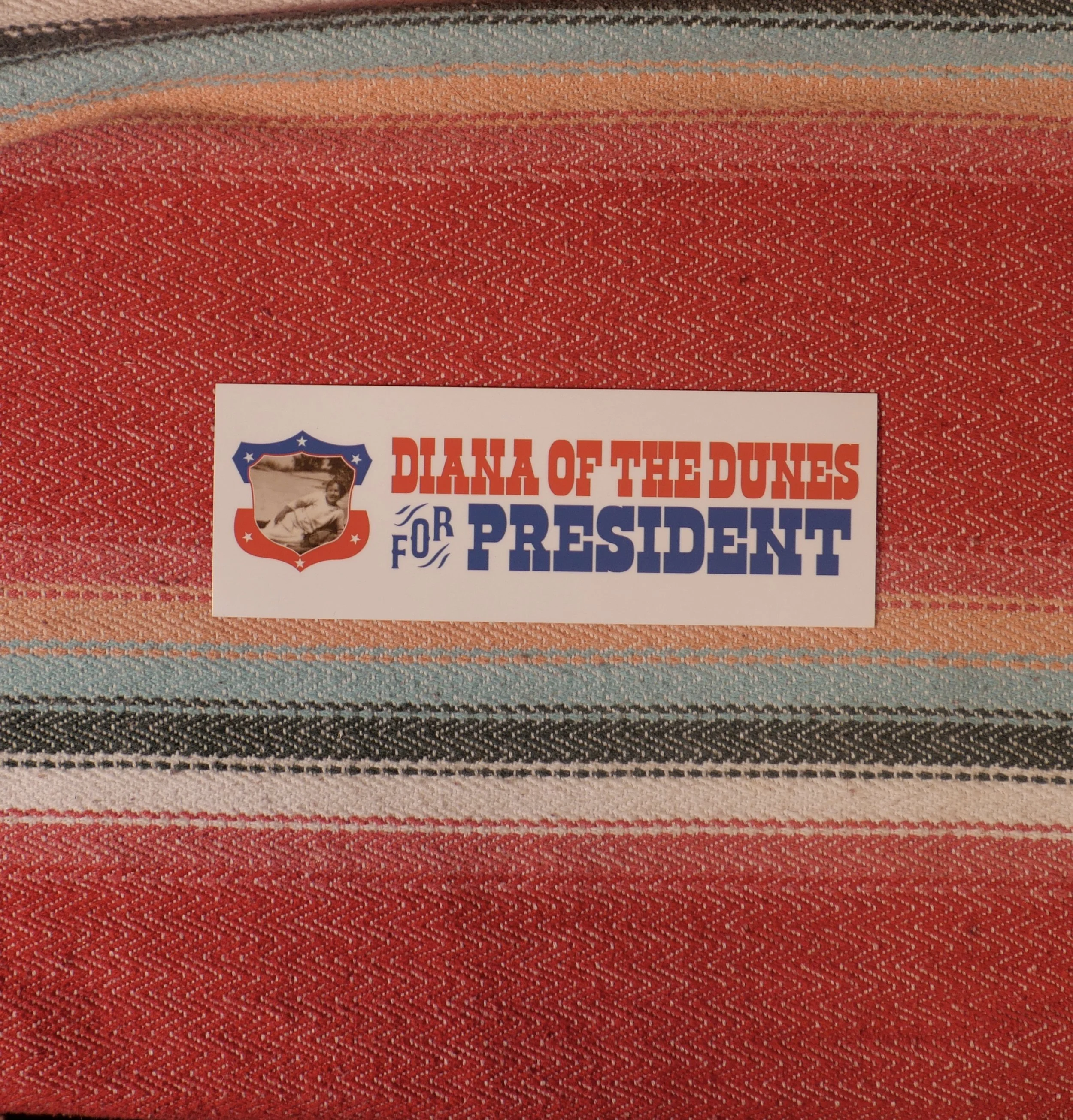 Diana of The Dunes for President Bumper Sticker