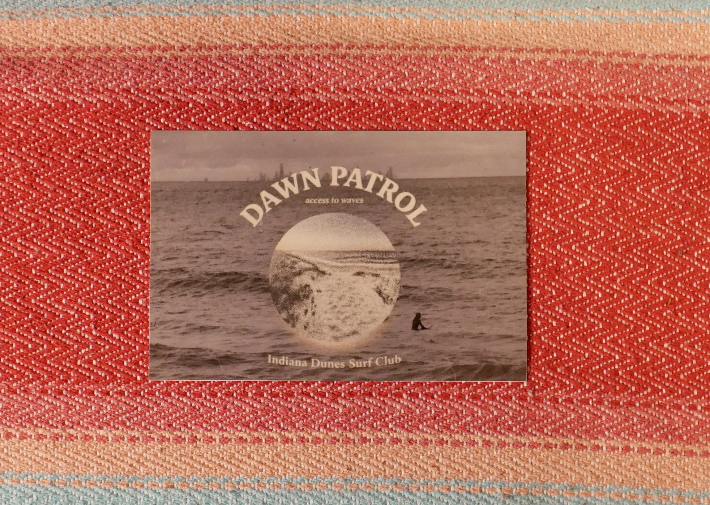DAWN PATROL - Indiana Dunes Surf Club Sticker