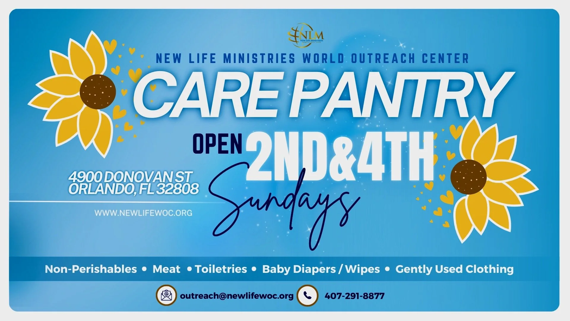NNLMWOC 4th Sunday Care Pantry