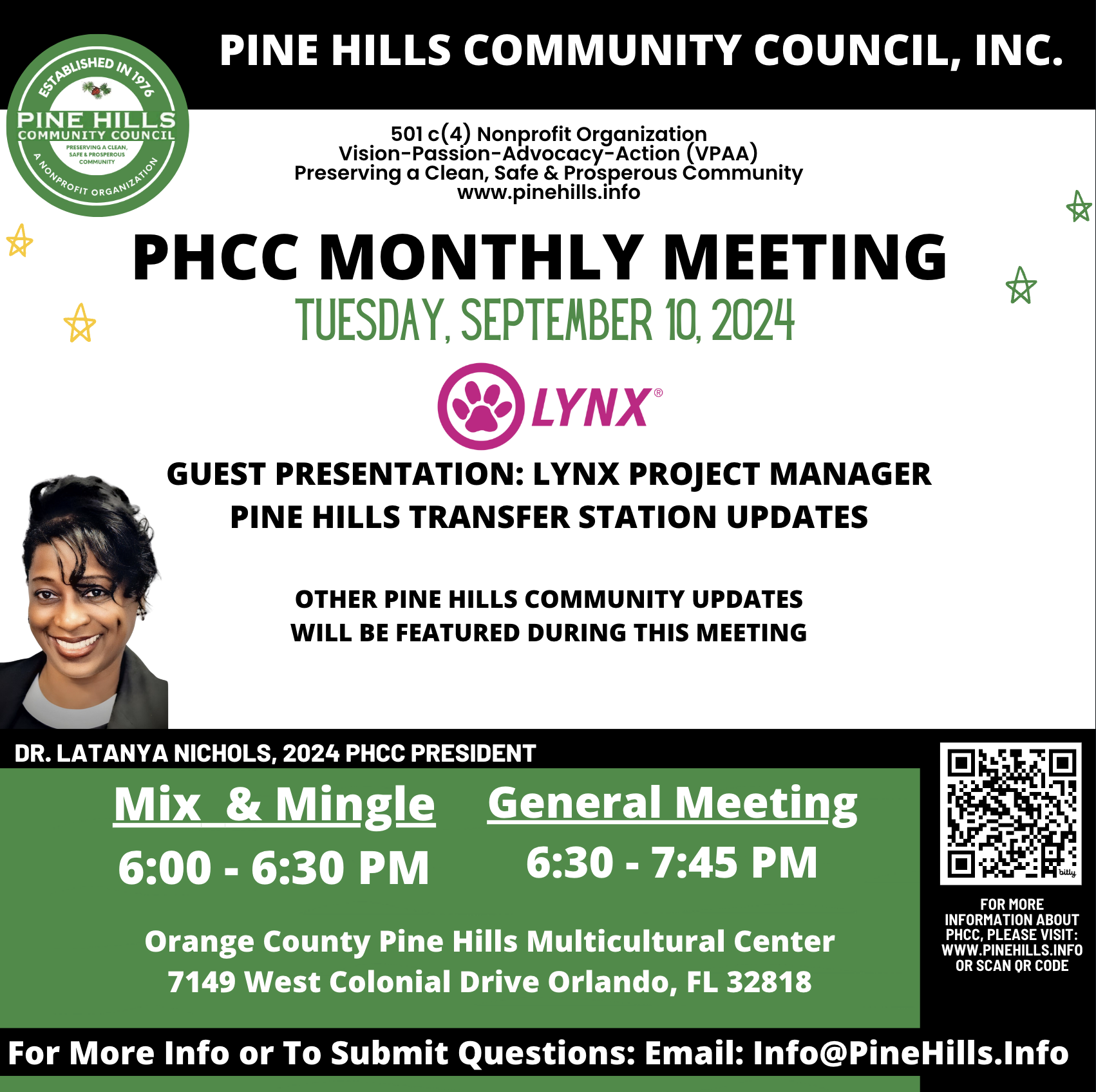 PHCC September General Meeting